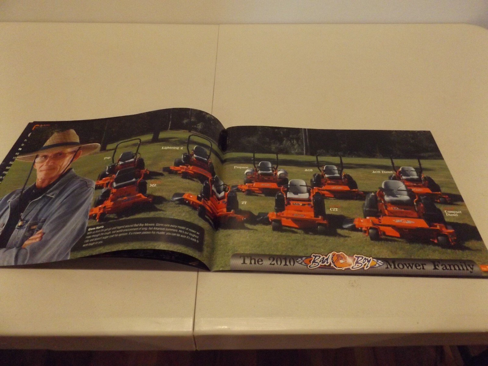 BAD BOY 2010 MOWERS, “MOW WITH A ATTITUDE”