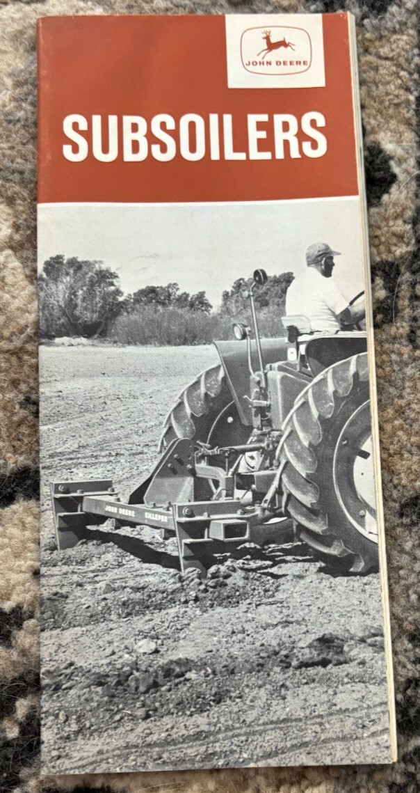 John Deere Subsoiler for 1964 Brochure FCCA