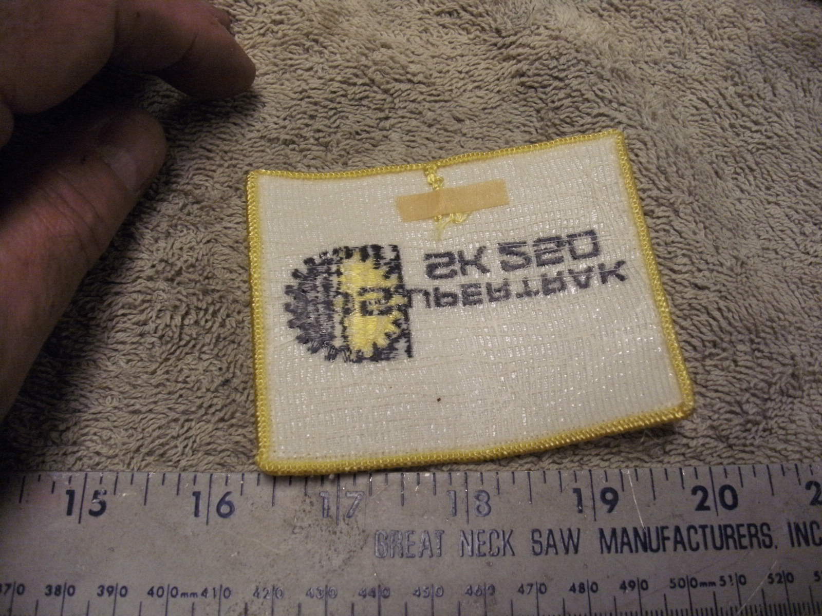 SuperTrak SK250 Forestry Mulcher SUPERTRAK SK 250 Cloth Patch,for a cap/uniform