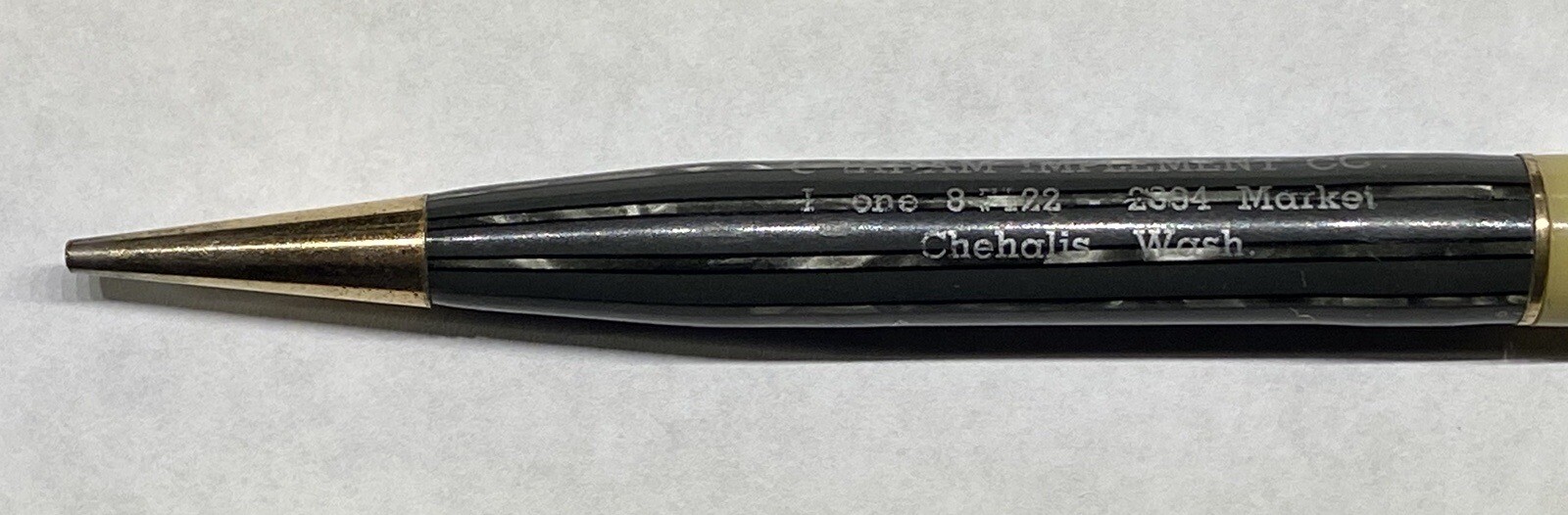 VINTAGE **GRAHAM IMPLEMENT CO.** {{FARM MACHINERY}} RITEPOINT MECHANICAL PENCIL!