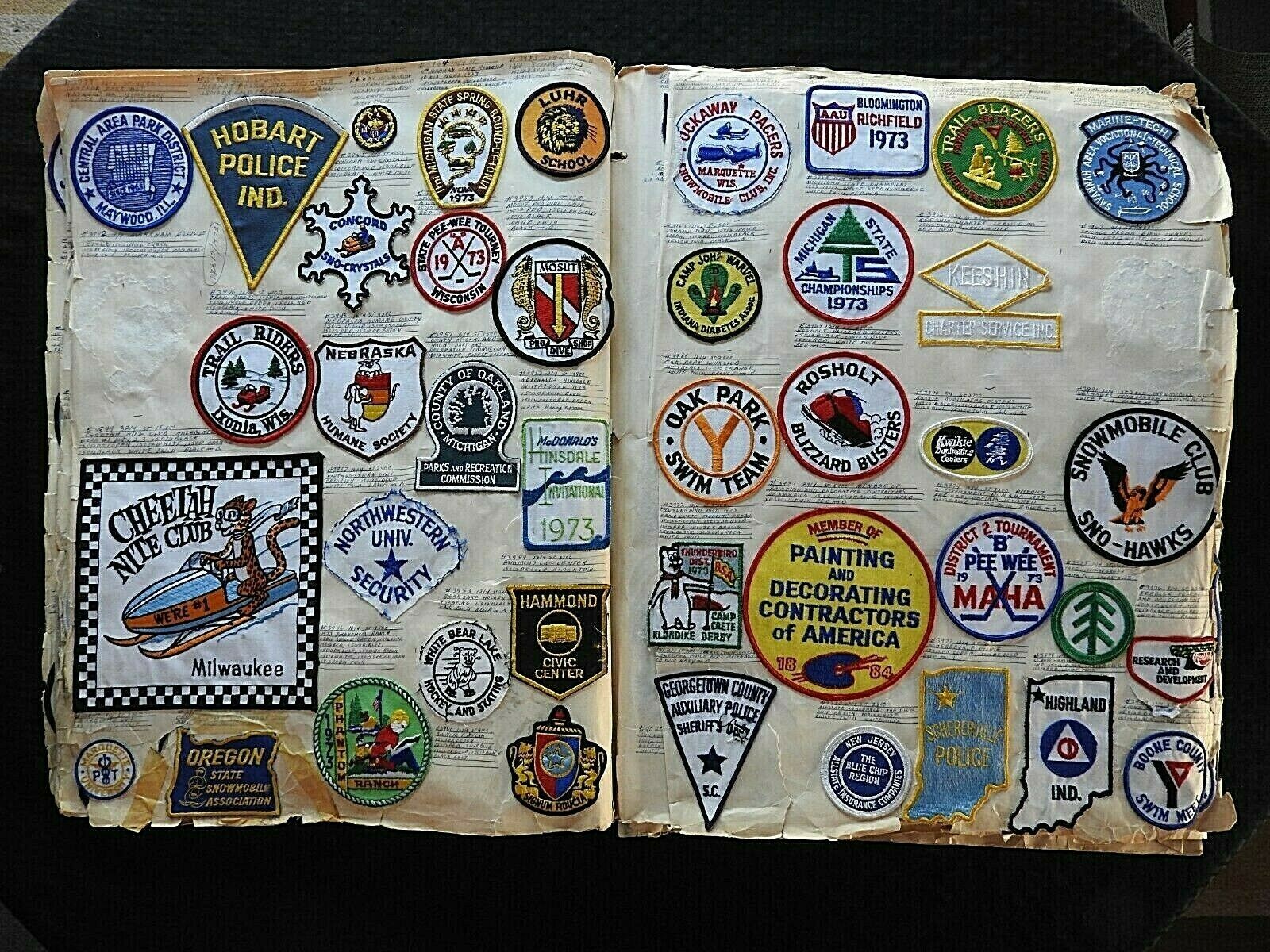 c1970 MAC MARQUETTE MI “MICHIGAN ASSOCIATION OF CATTLEMEN” BEEF COW JACKET PATCH