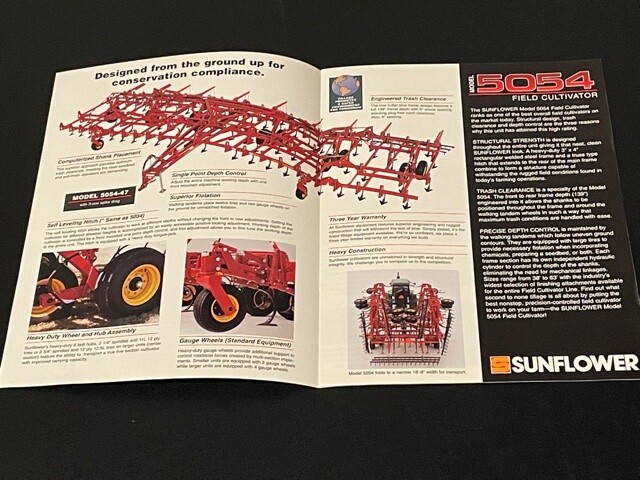 Sunflower Series 5000 Field Cultivator & 9000 Grain Drill Dealer’s Brochure