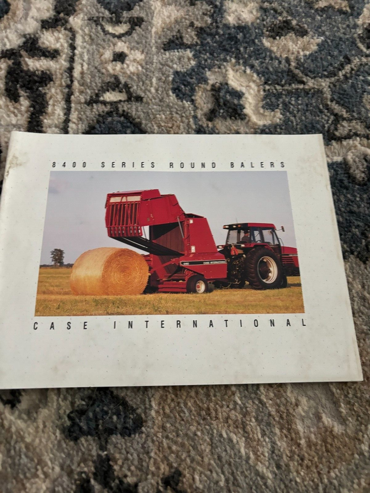 Case International 8400 Series Round Baler For 1994 Brochure FCCA24