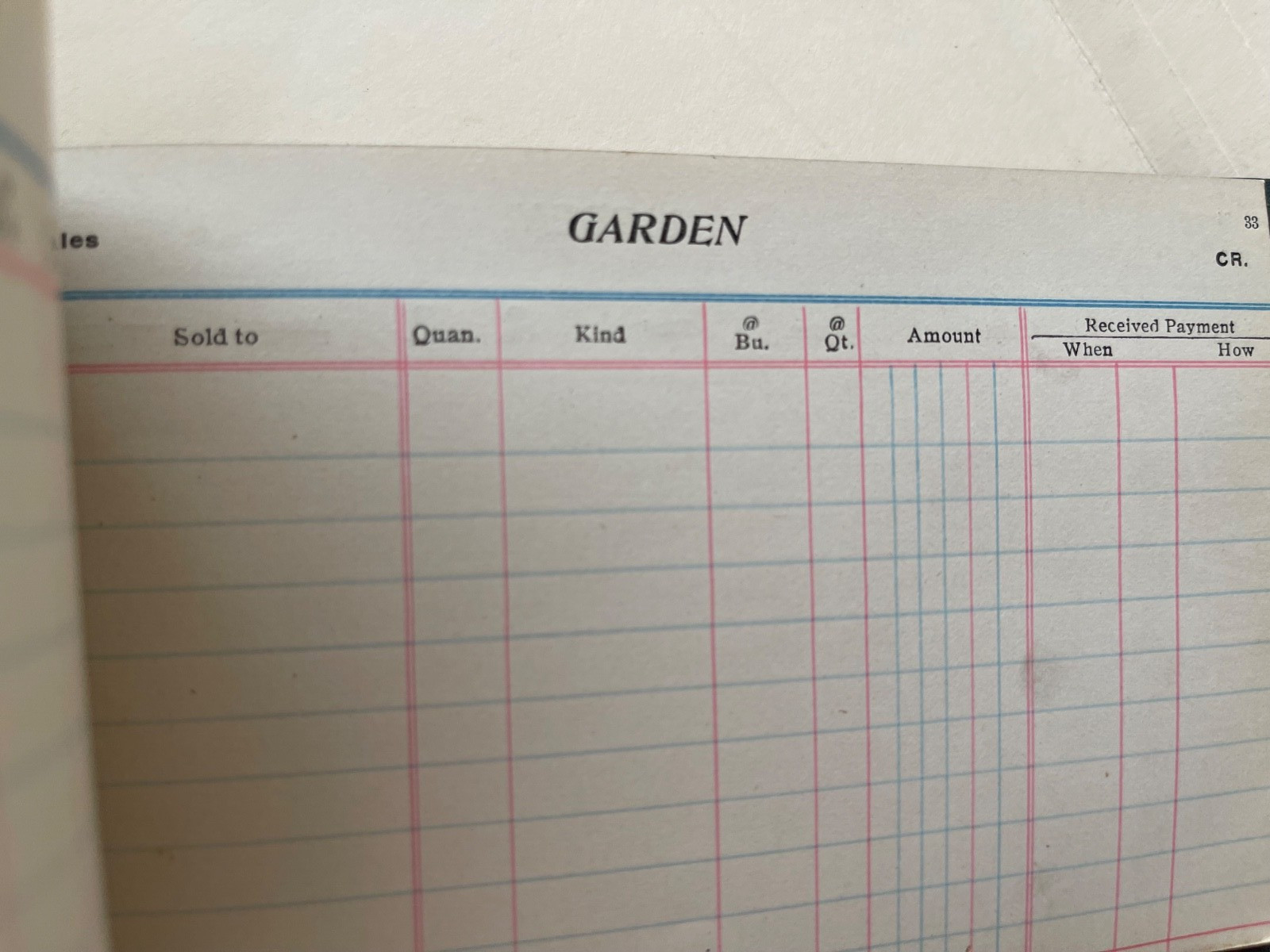 Old “Reed & Shelso Co. General Merchandise”, BROOTEN, MN Farmer’s Yearbook