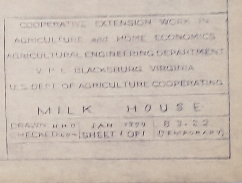 1940′-50’s Dairy Barn And Dairy Houses Actual Blue Prints 2 Houses & Both Barn