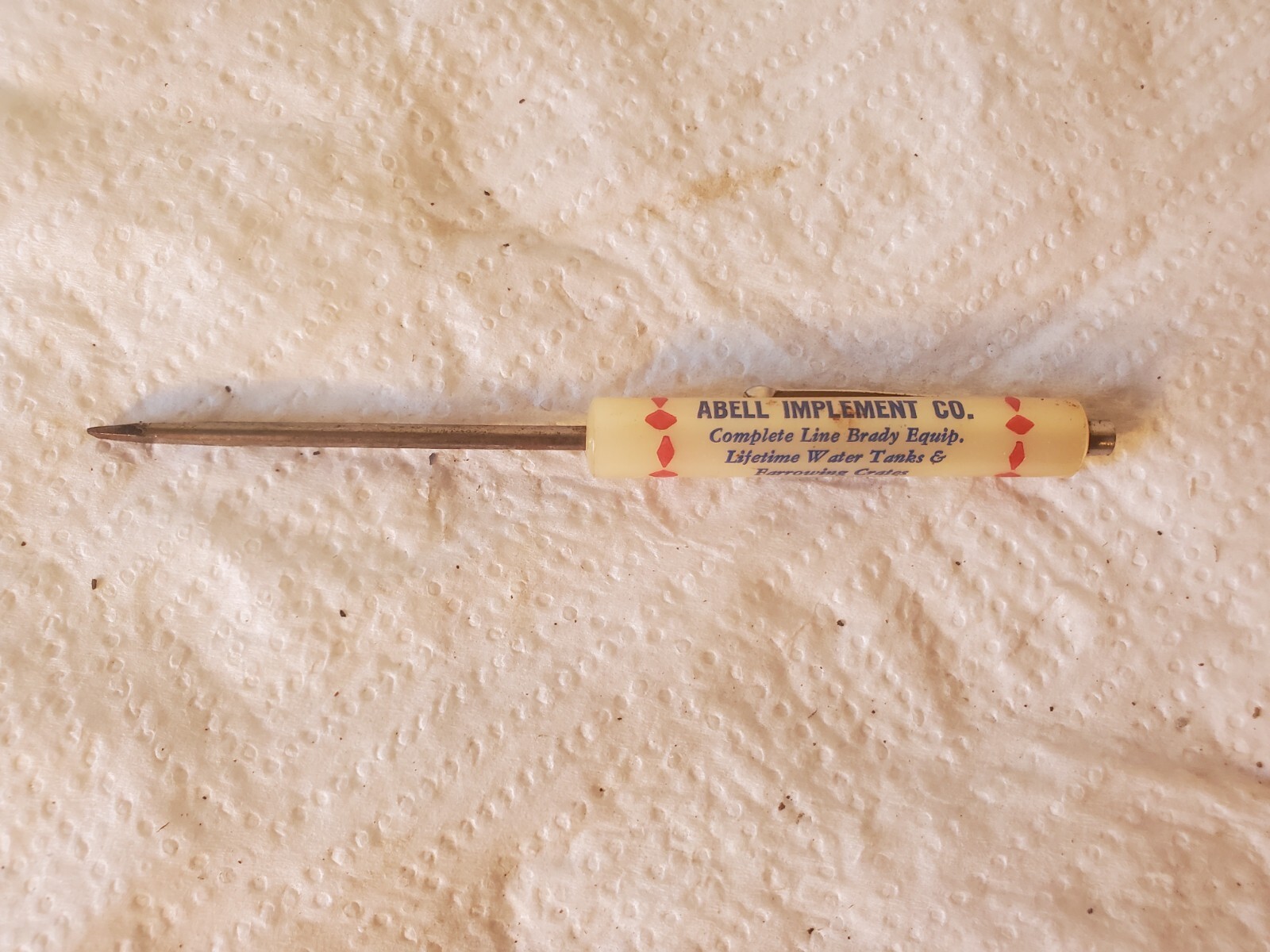 5-1/4″ Screwdriver Abell Implement Ellsworth Iowa Brady Equipment Lifetime #2