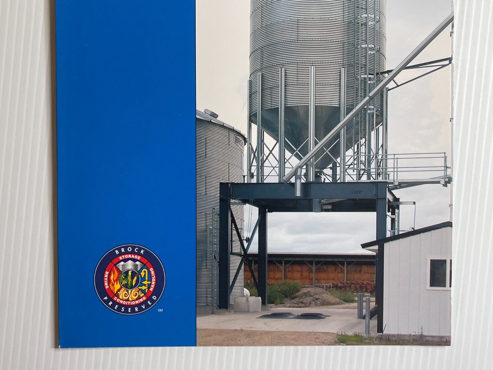 Brock On-Farm Holding Bins Sales Brochure 2010s (Showroom Book)