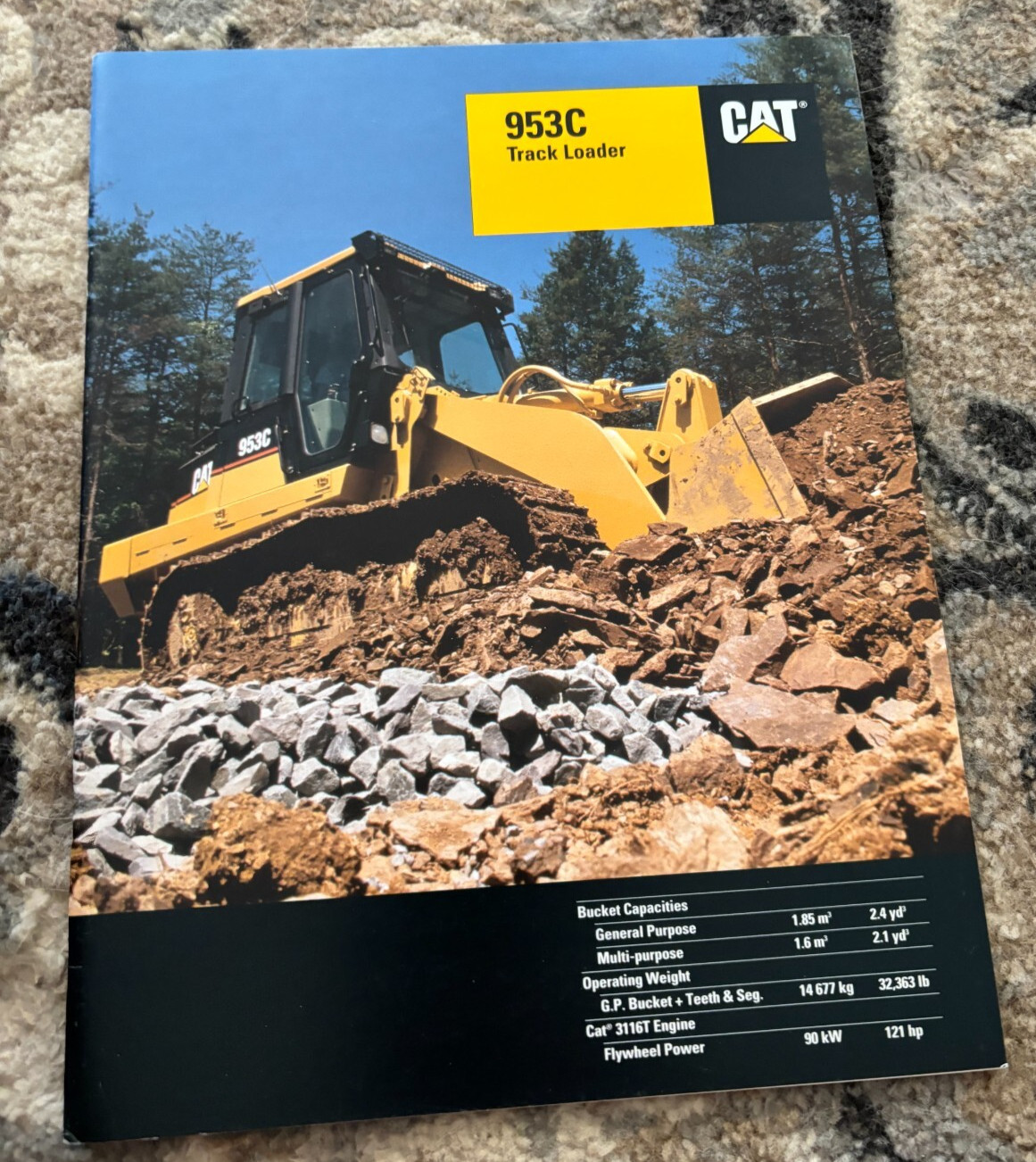 Caterpillar CAT 953C Track Loader Brochure FCCA