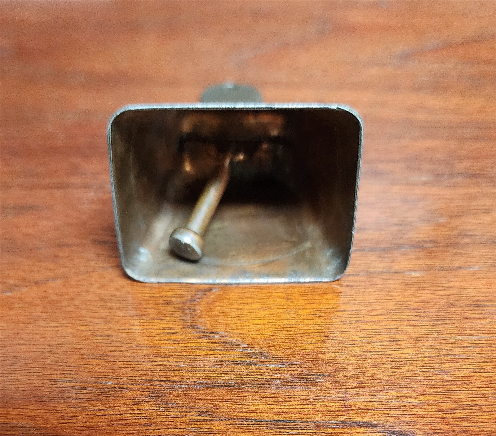 VINTAGE NELSEN CONCRETE CULVERT COMPANY COPPER BELL PONTIAC ILLINOIS 3.25″ TALL