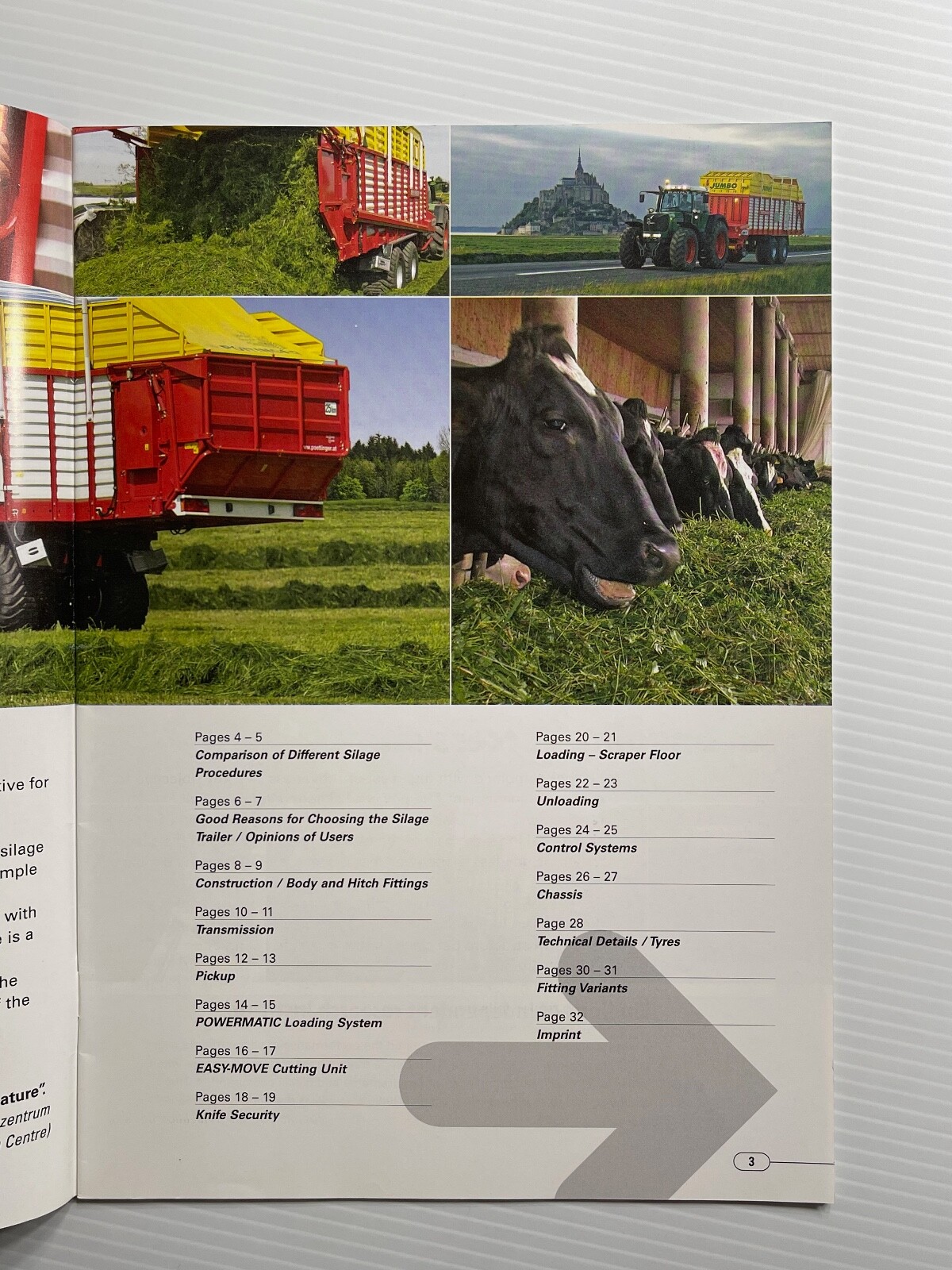 Pottinger Jumbo Silage Trailers Sales Brochure *2010s* (Showroom Sales Book)