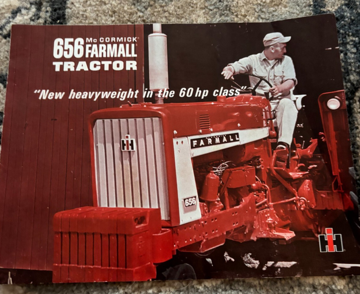 International Harvester 656 Tractor For 1966 Brochure FCCA25