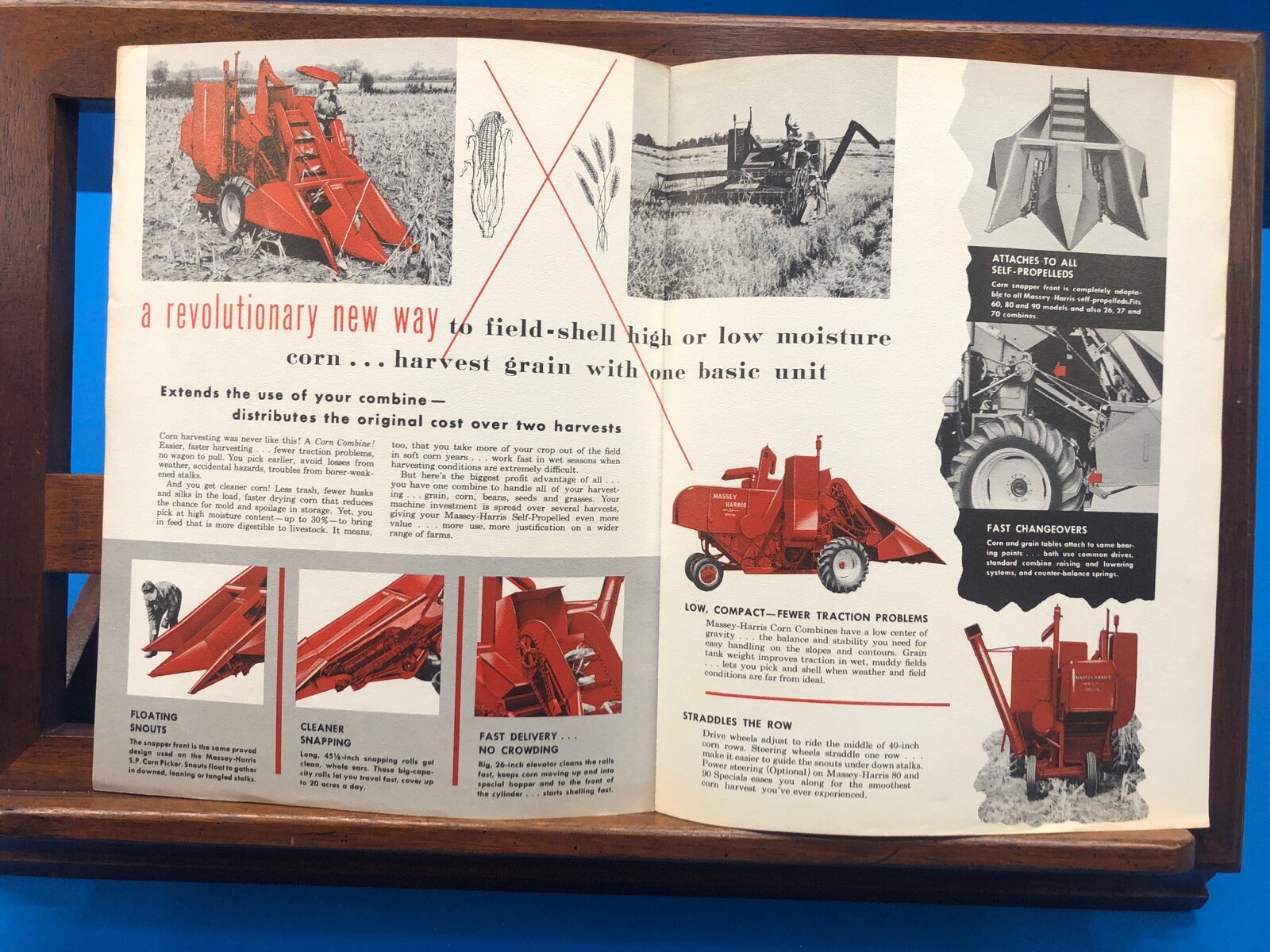 Massey-Harris Corn Combines Ad