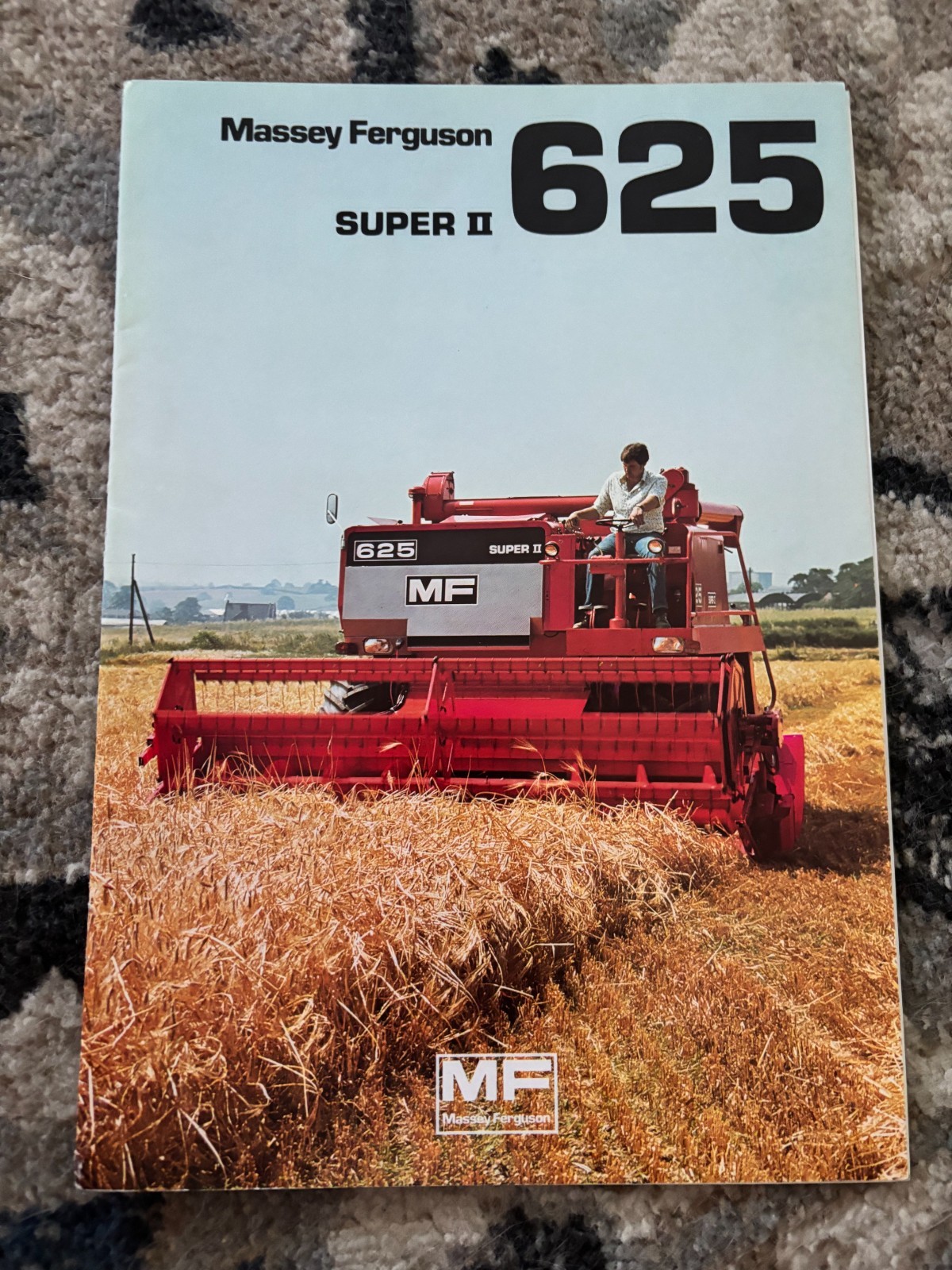 Massey Ferguson Super II 625 Combine Harvester Brochure FCCA25