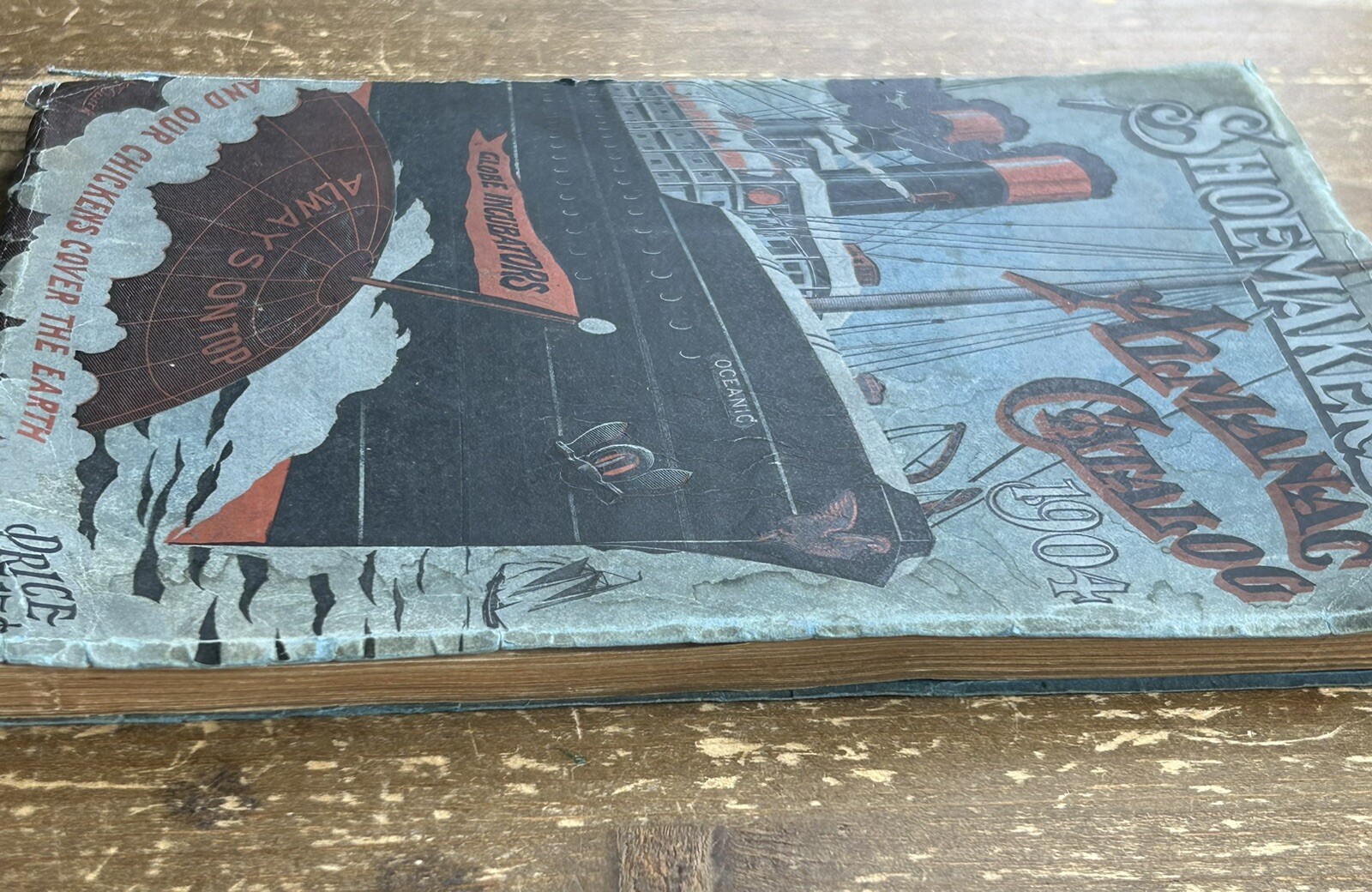 Antique Vintage 1904 CC SHOEMAKER’S ALMANAC CATALOG Poultry Advertising Freeport