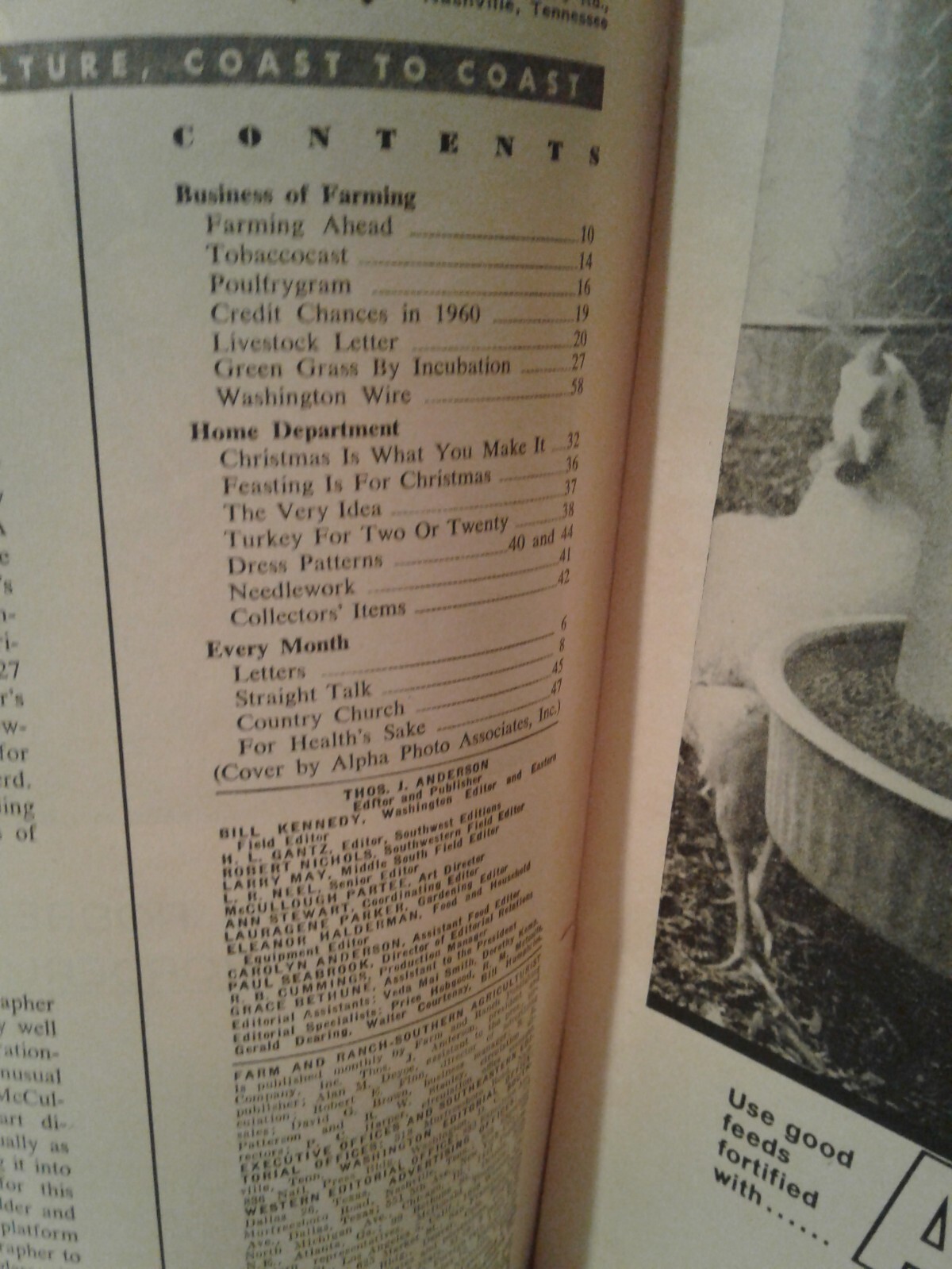 December 1959 FARM RANCH magazine business of farming advertising Camel Justin