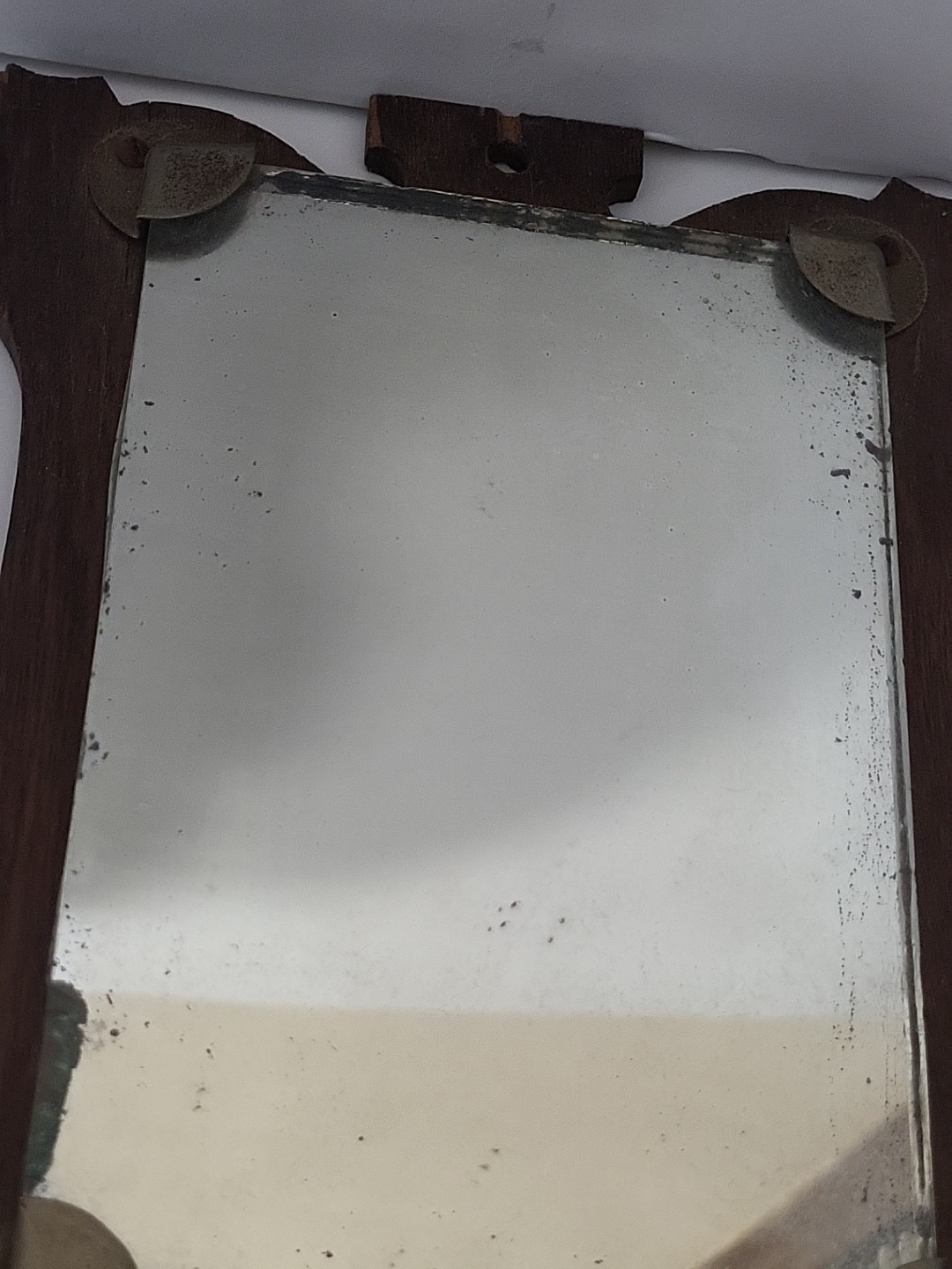 1920’s ? SCARCE Reagor Spring ,Texas Cotton Gin Advertising, Mirror/ Wood Sign