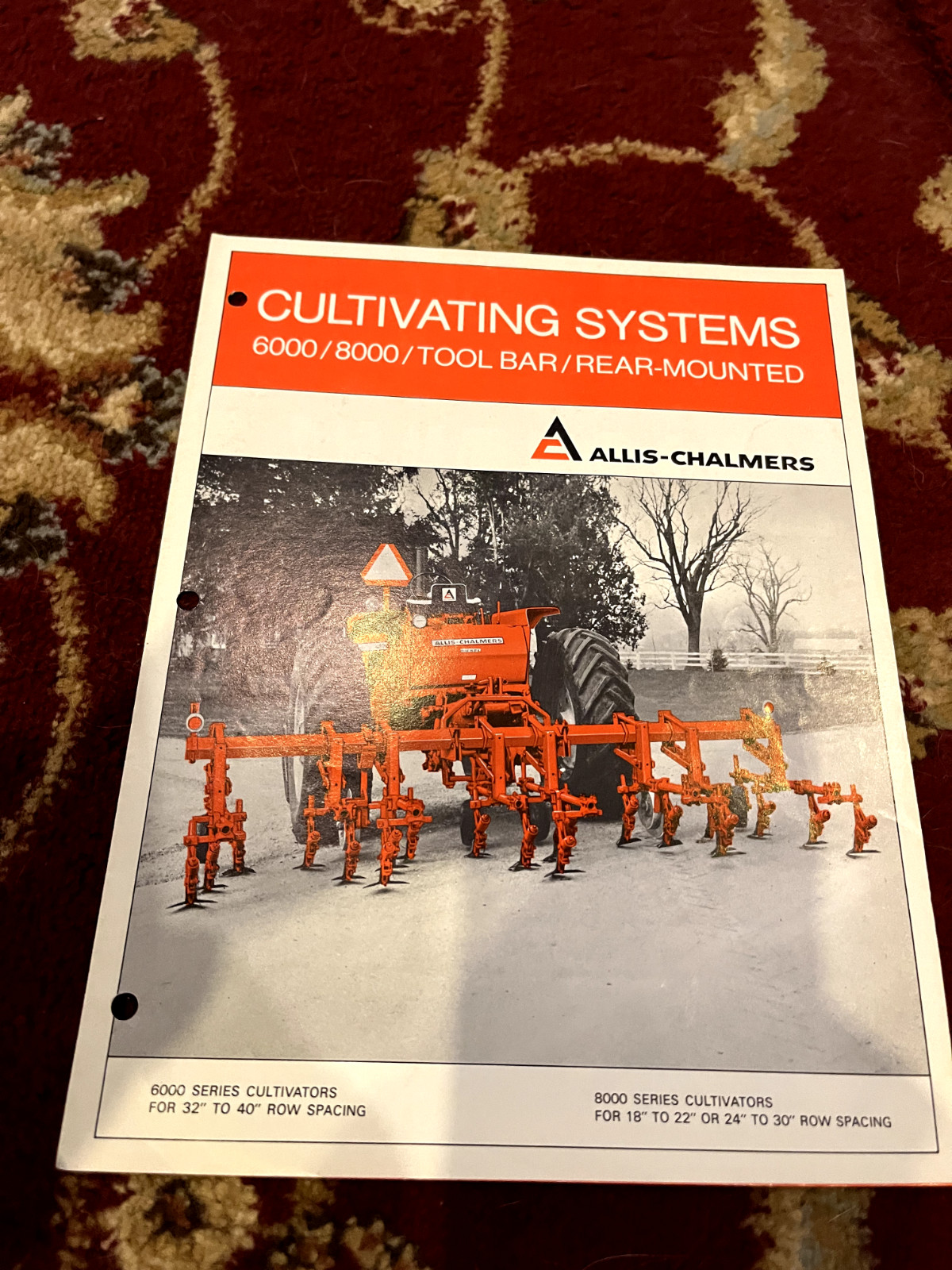 Allis Chalmers Cultivating Systems For 1967 Brochure BAOH
