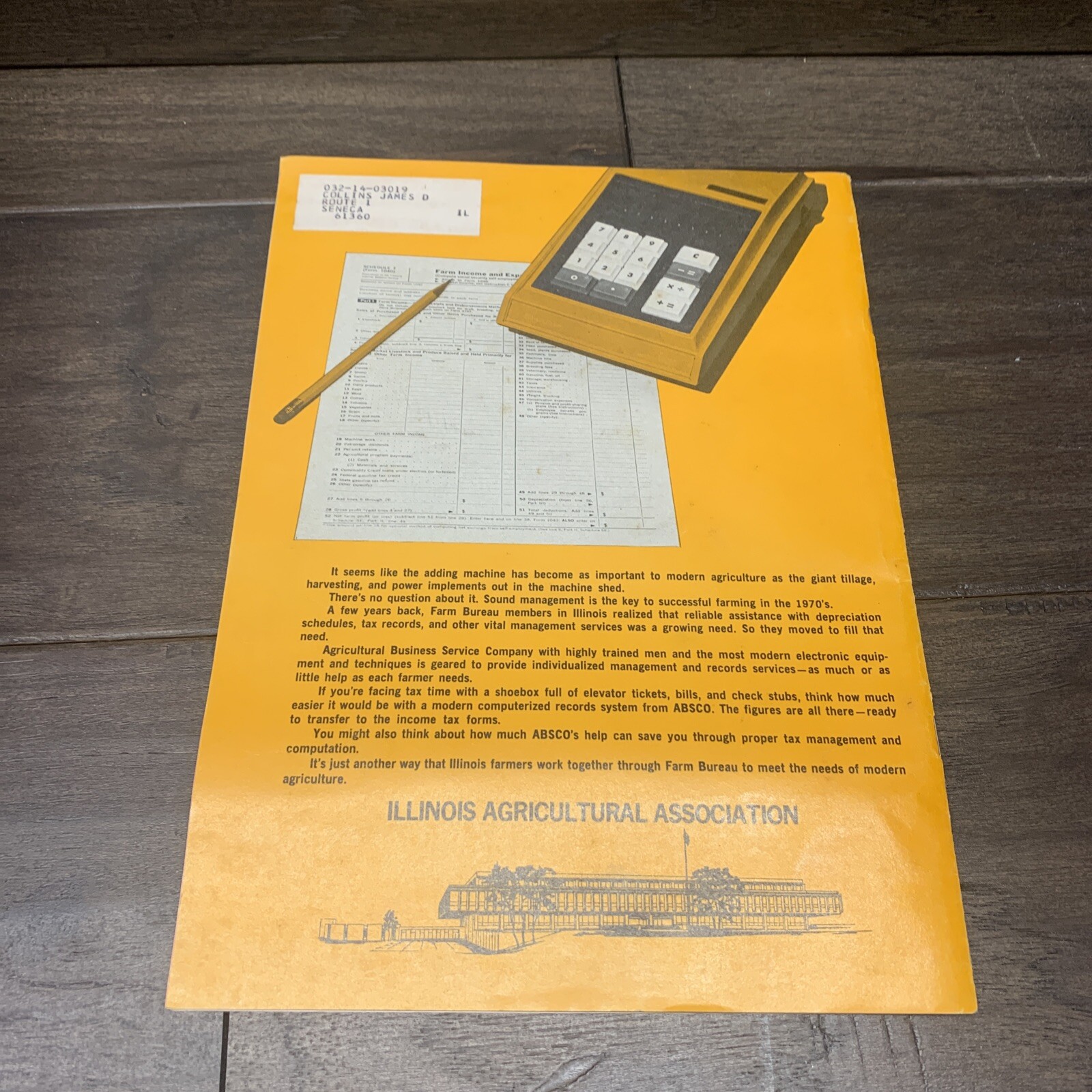 1972 Farm Bureau Magazine voters handbook vintage rare
