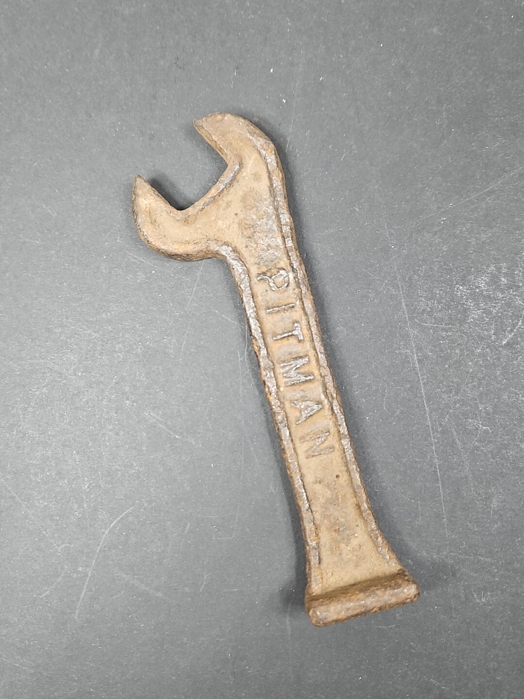 Vintage Pitman 7/8″ Open End Wrench Farm Implement Plow Antique Tool 5-1/2″