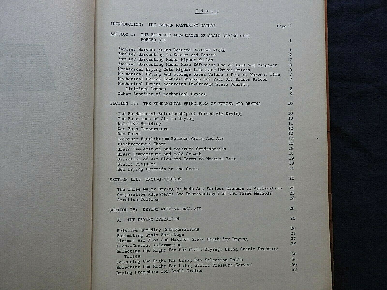 1958 Aerovent Crop Drying Systems Farm Grain Bins Portable Corn Bean Lansing MI