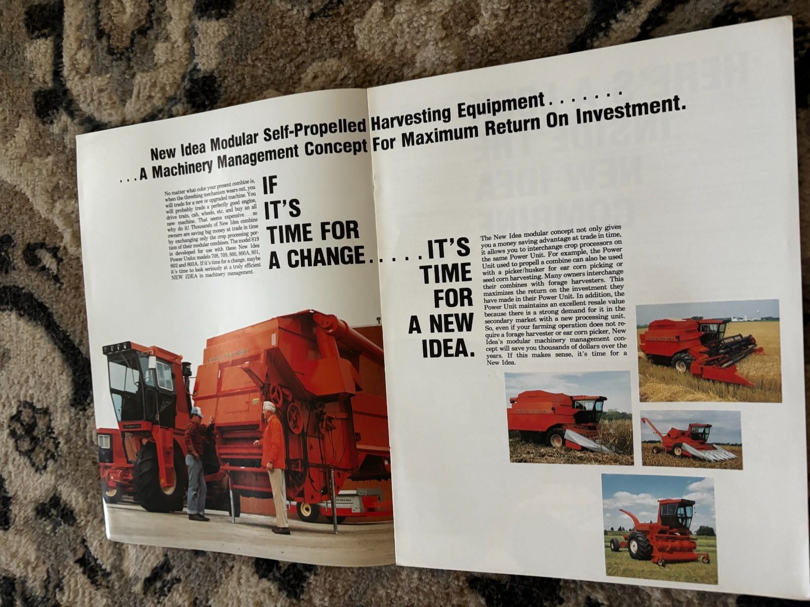 New Idea Combine For 1984 Brochure DCPA26