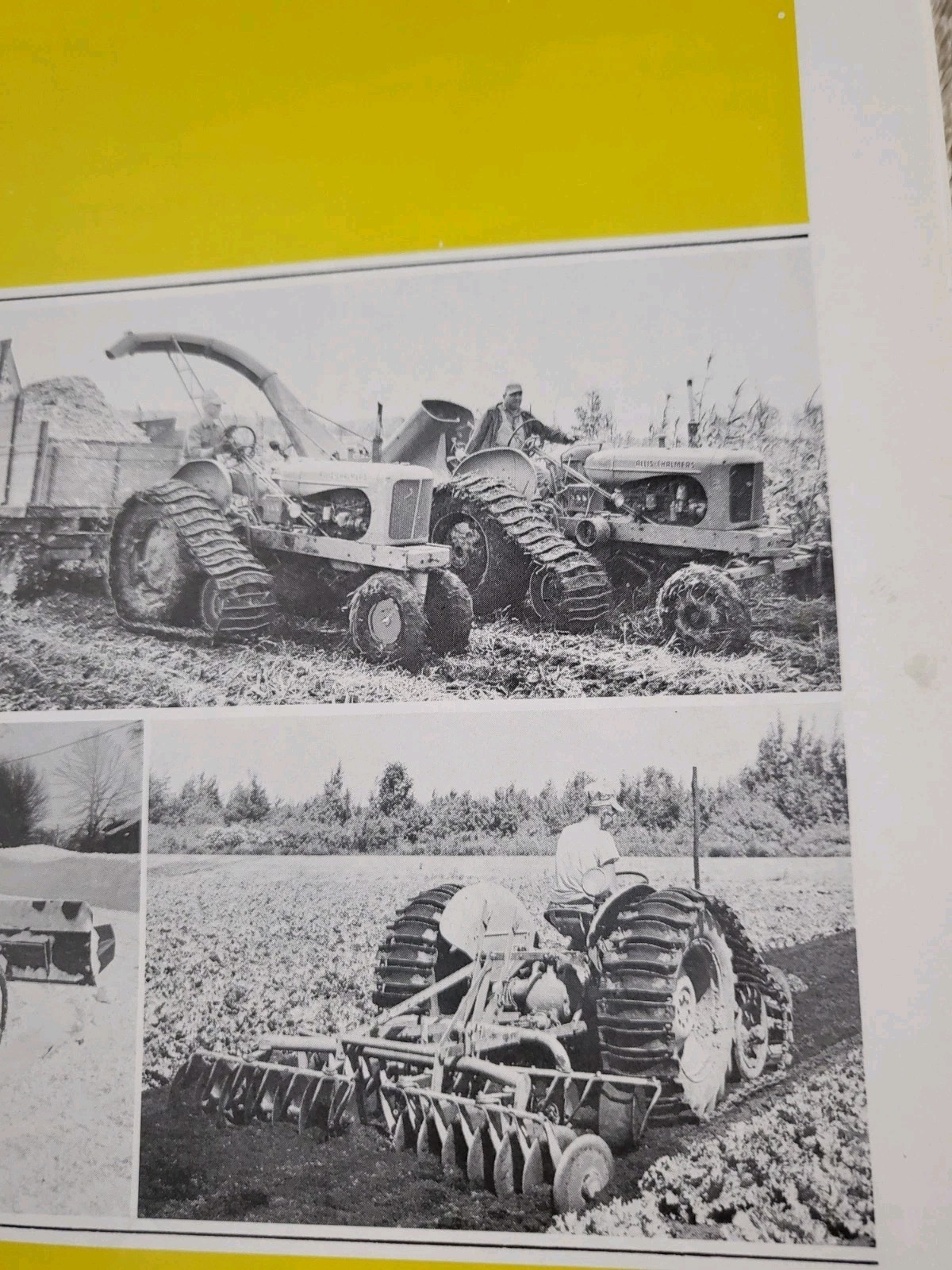 Vintage 1960’s ARPS Tire Traction BROCHURE Allis Chalmers Tractor Oliver IH IHC