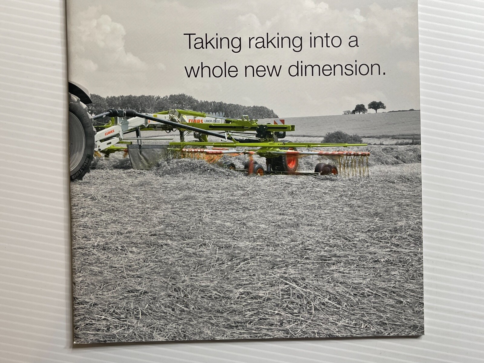 CLAAS Liner Rakes Sales Brochure *2010* (Showroom Sales Book) *1650 – 750 Twin*