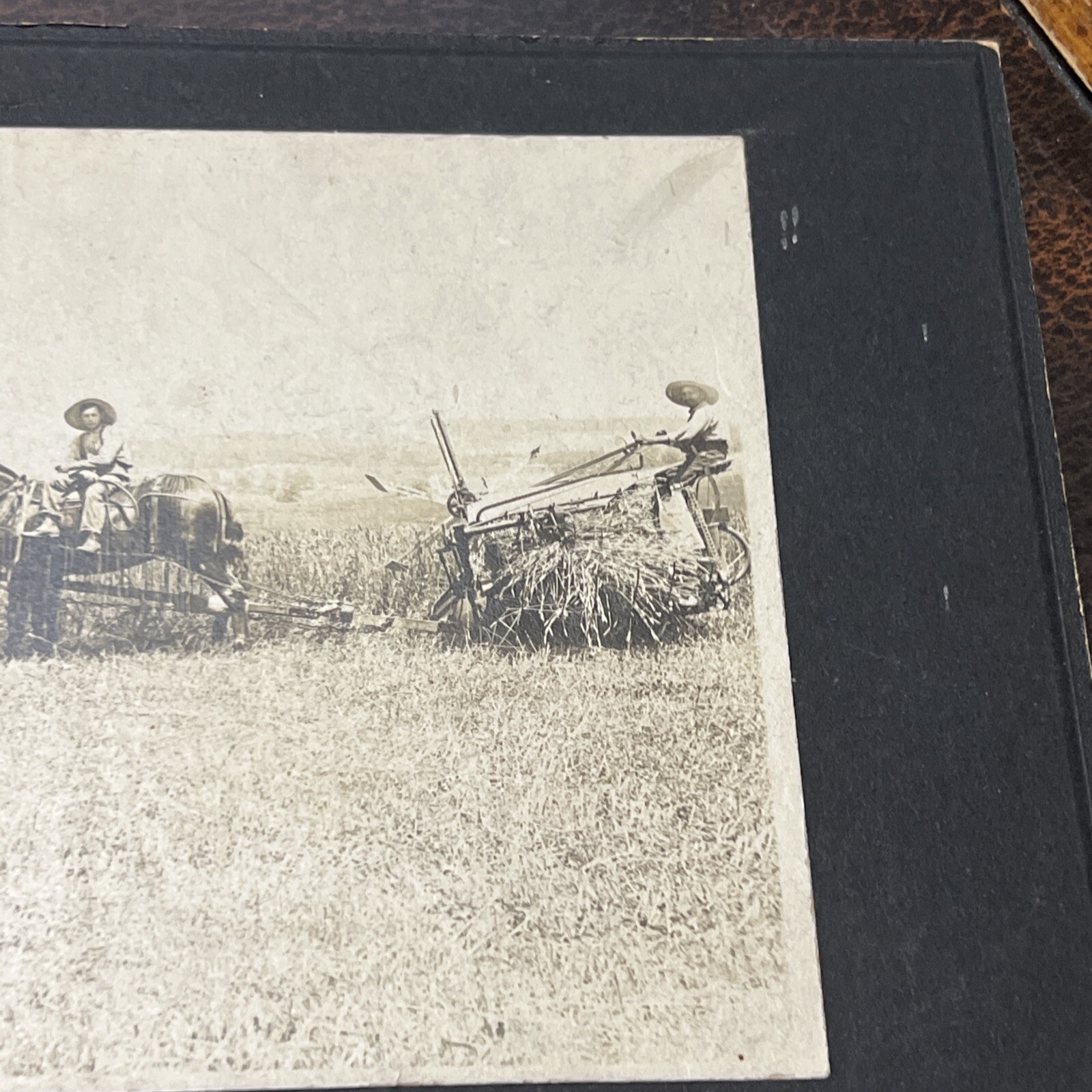 Vintage 1800s Farming Farm Implement Photograph