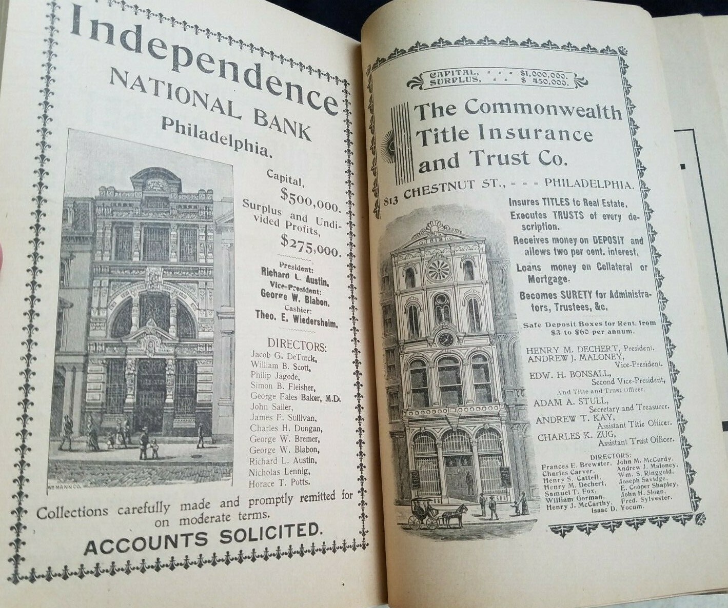 1899 Practical Farmer’s Year Book & Almanac Farmer Co Philadelphia Vol 1 No. 1