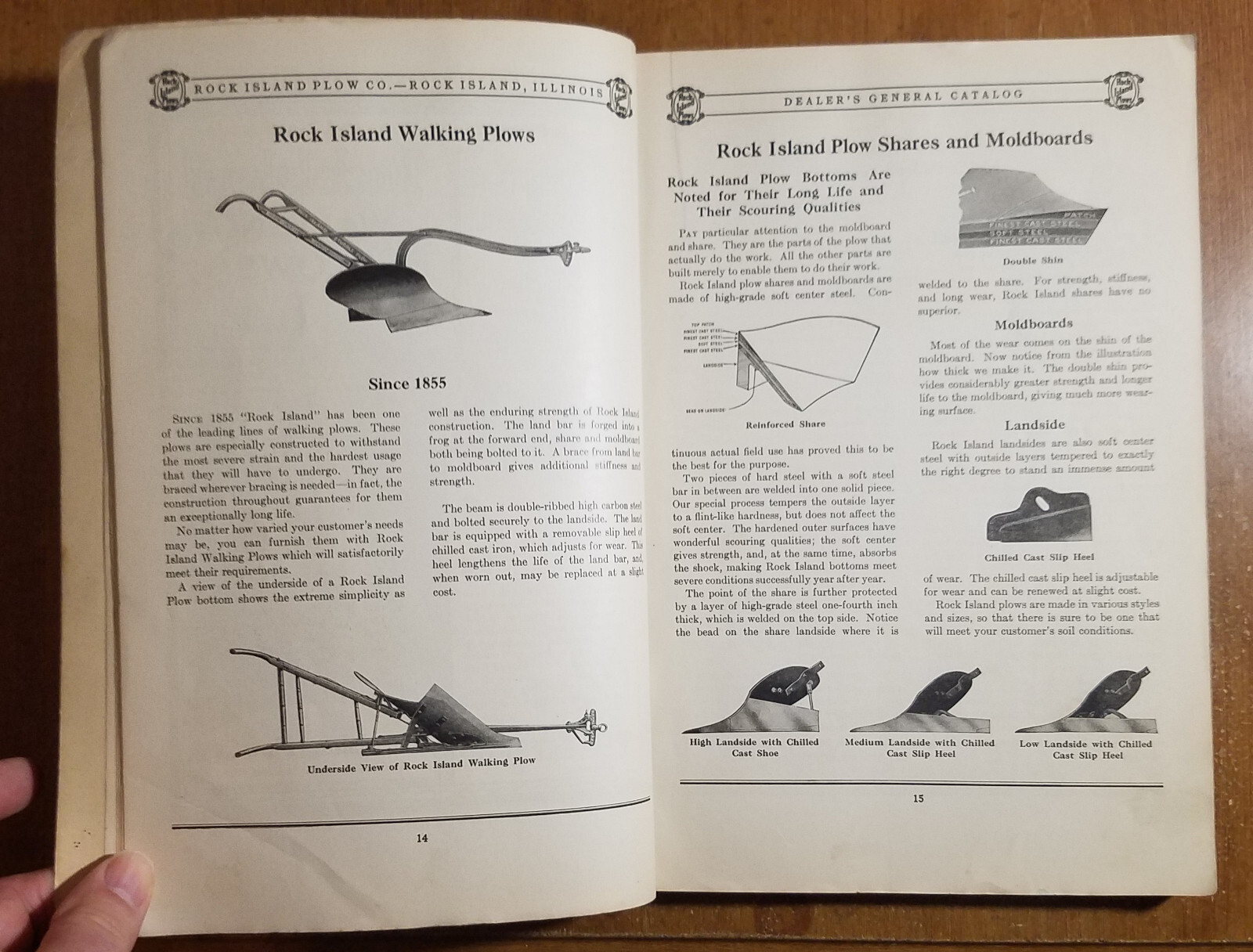 1920’s Rock Island Implements Catalog #42
