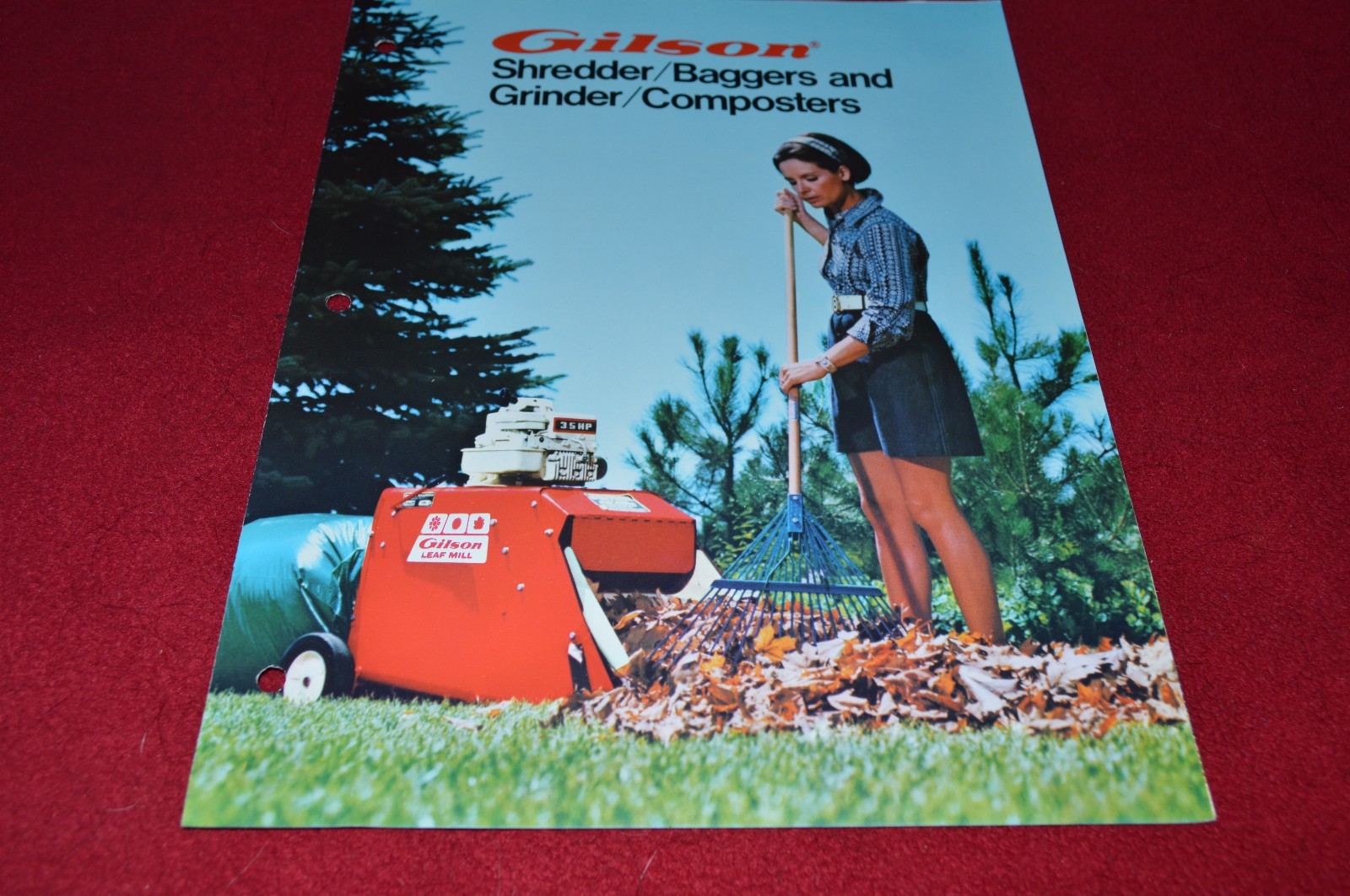 Gilson Shredder Baggers & Grinder Composters Dealer’s Brochure YABE15