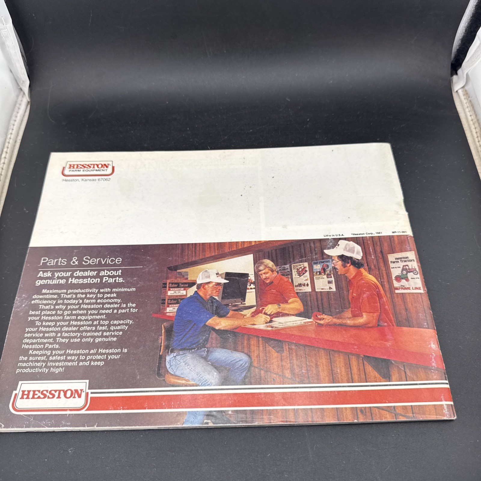 Hesston Farm Equipment Brochure / Catalog Prime Line