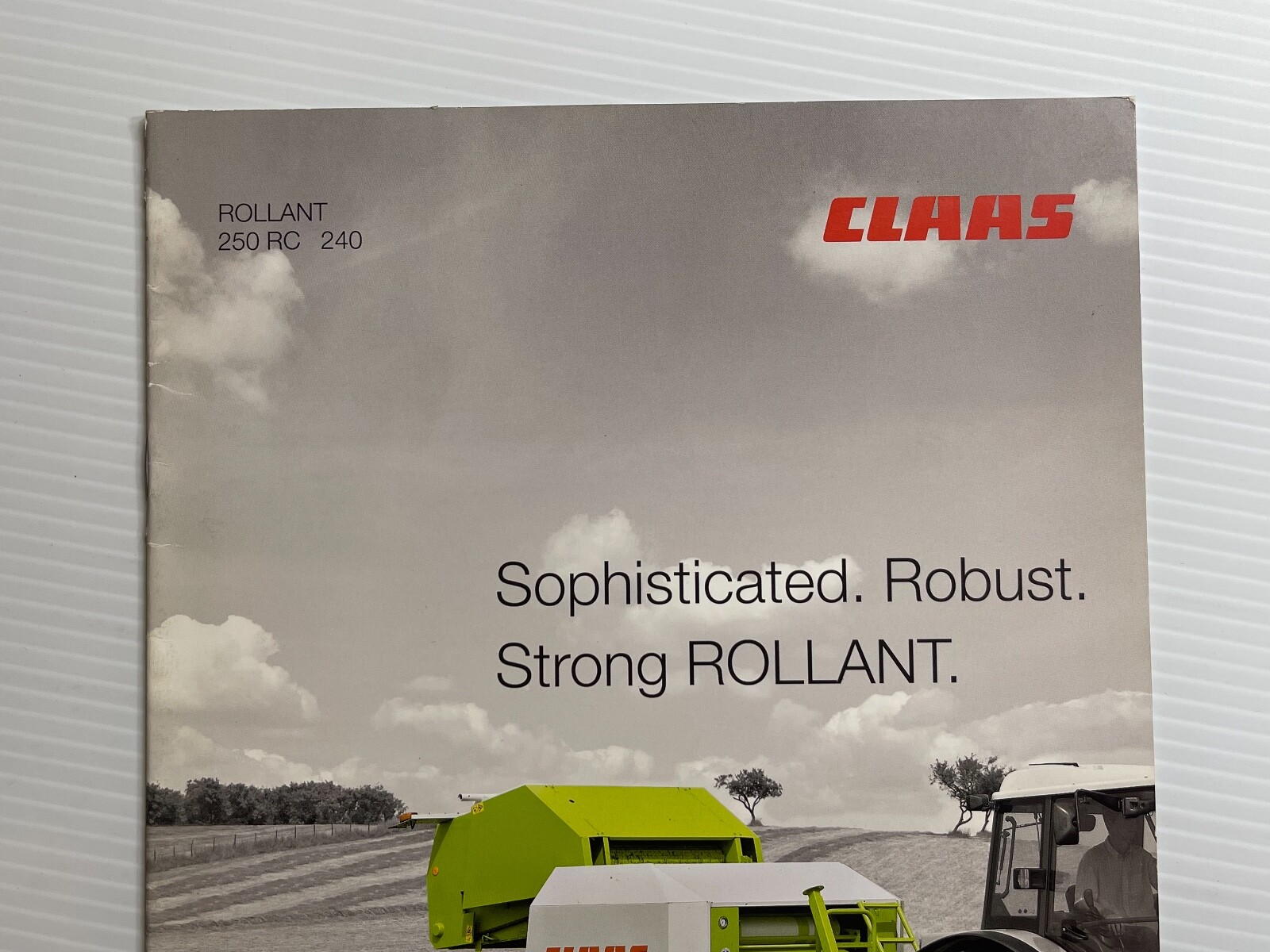 CLAAS Rollant 250 RC 240 Baler Sales Brochure *2009* (Showroom Sales Book)