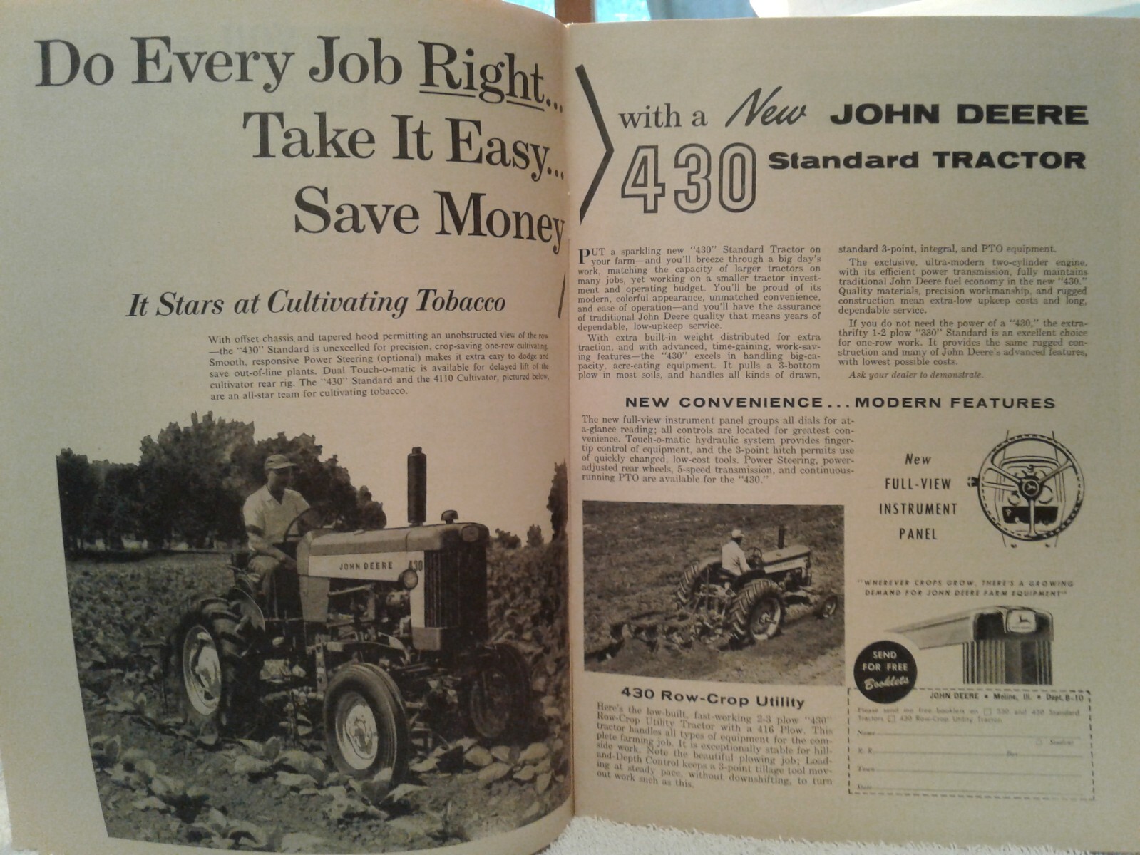 January 1959 FARM & RANCH mag SOUTHERN AGRICULTURIST adver edition 4 chickens