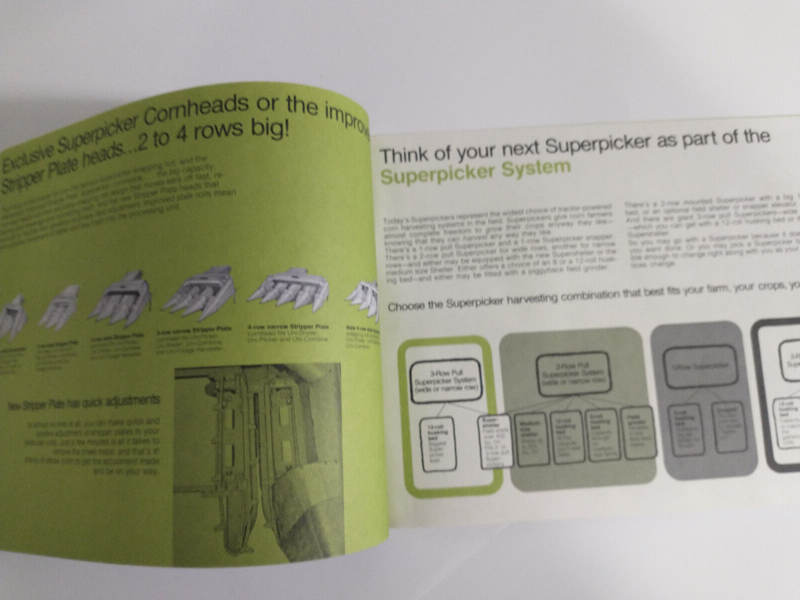 New Idea 1972 MACHINES Corn Heads Brochure 20 PAGE