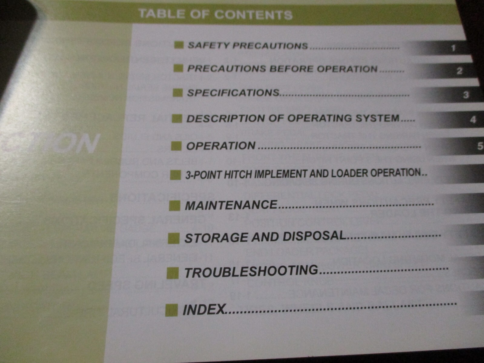 Kioti DS4110/DS4510(HS) Tractors Owner’s Manual 2011