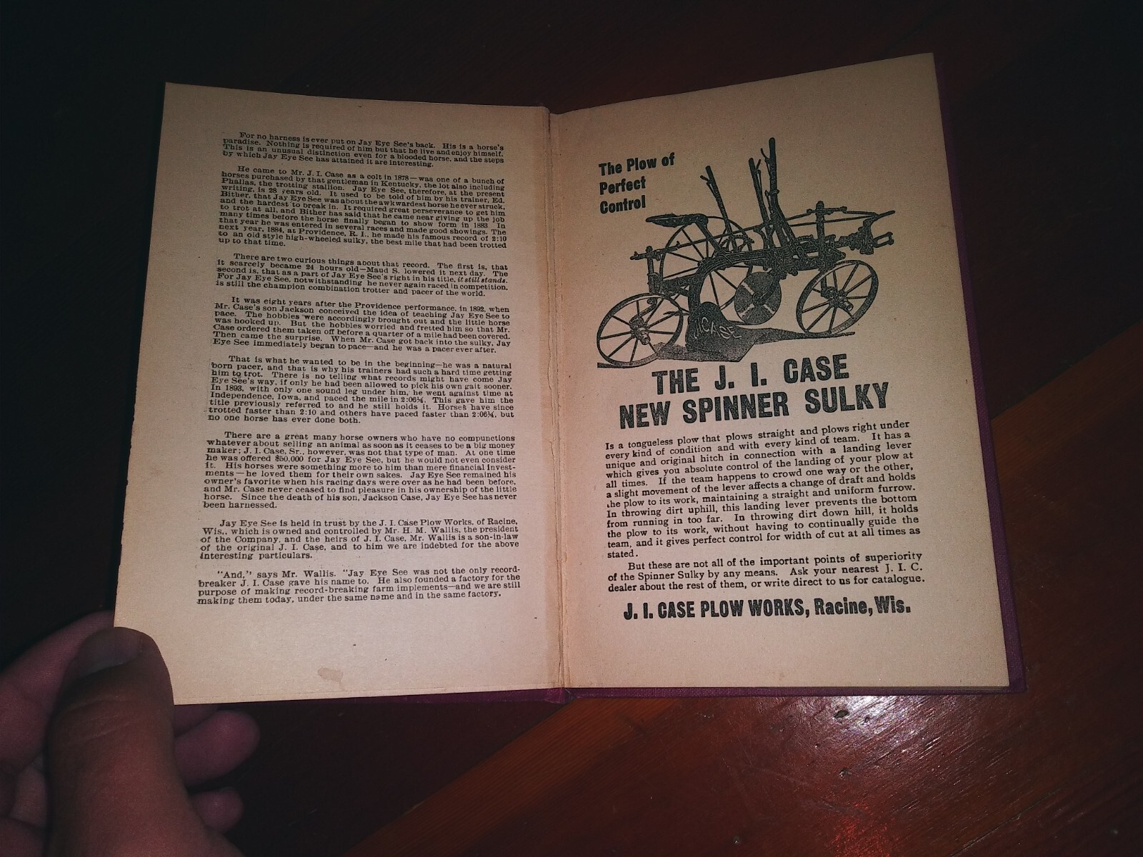 The Farmer’s Encyclopedia Clifford Manning J. I. Case Plow Works 1905