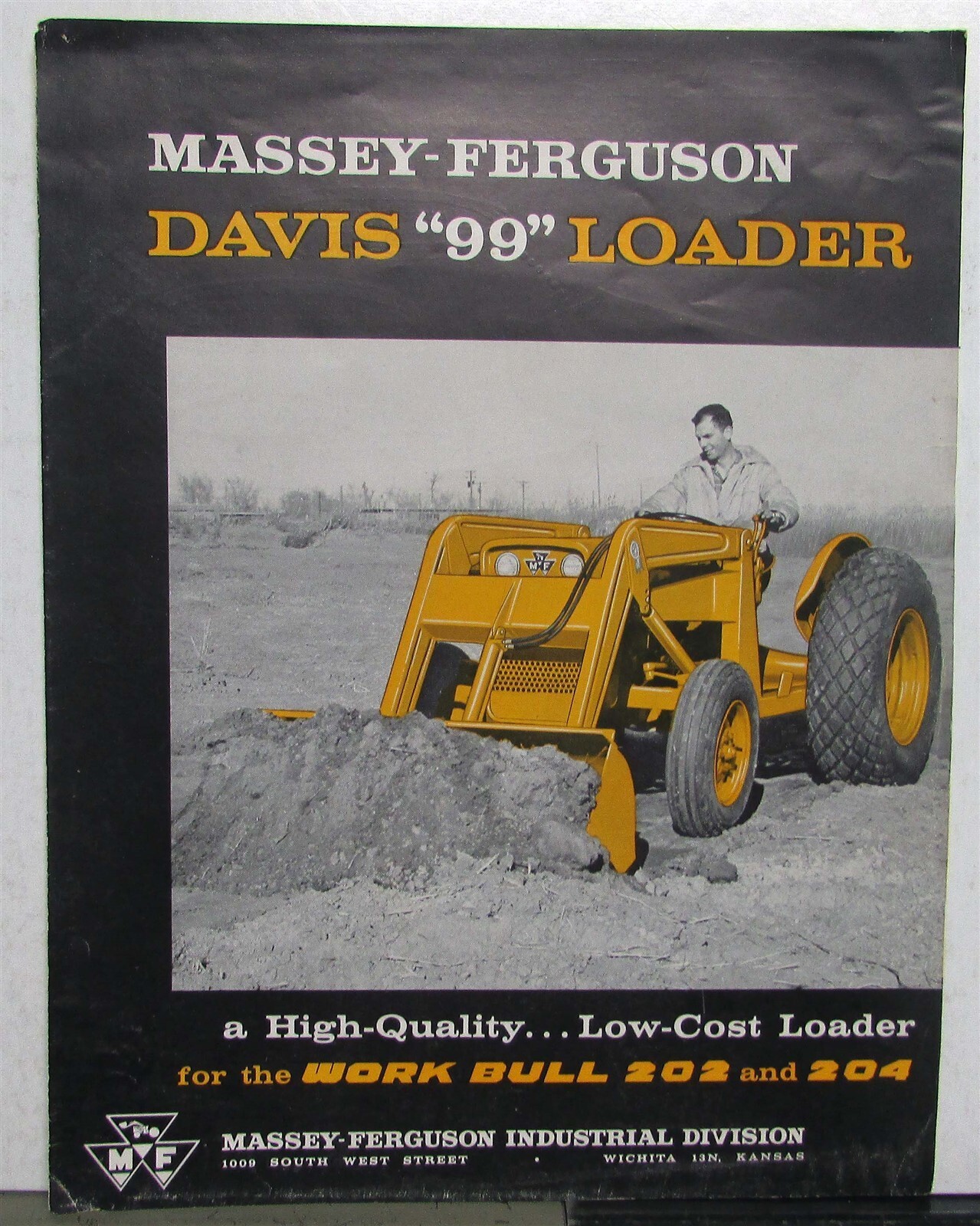 1999 Massey Ferguson Davis 99 Loader High Quality Low Cost Construction Folder