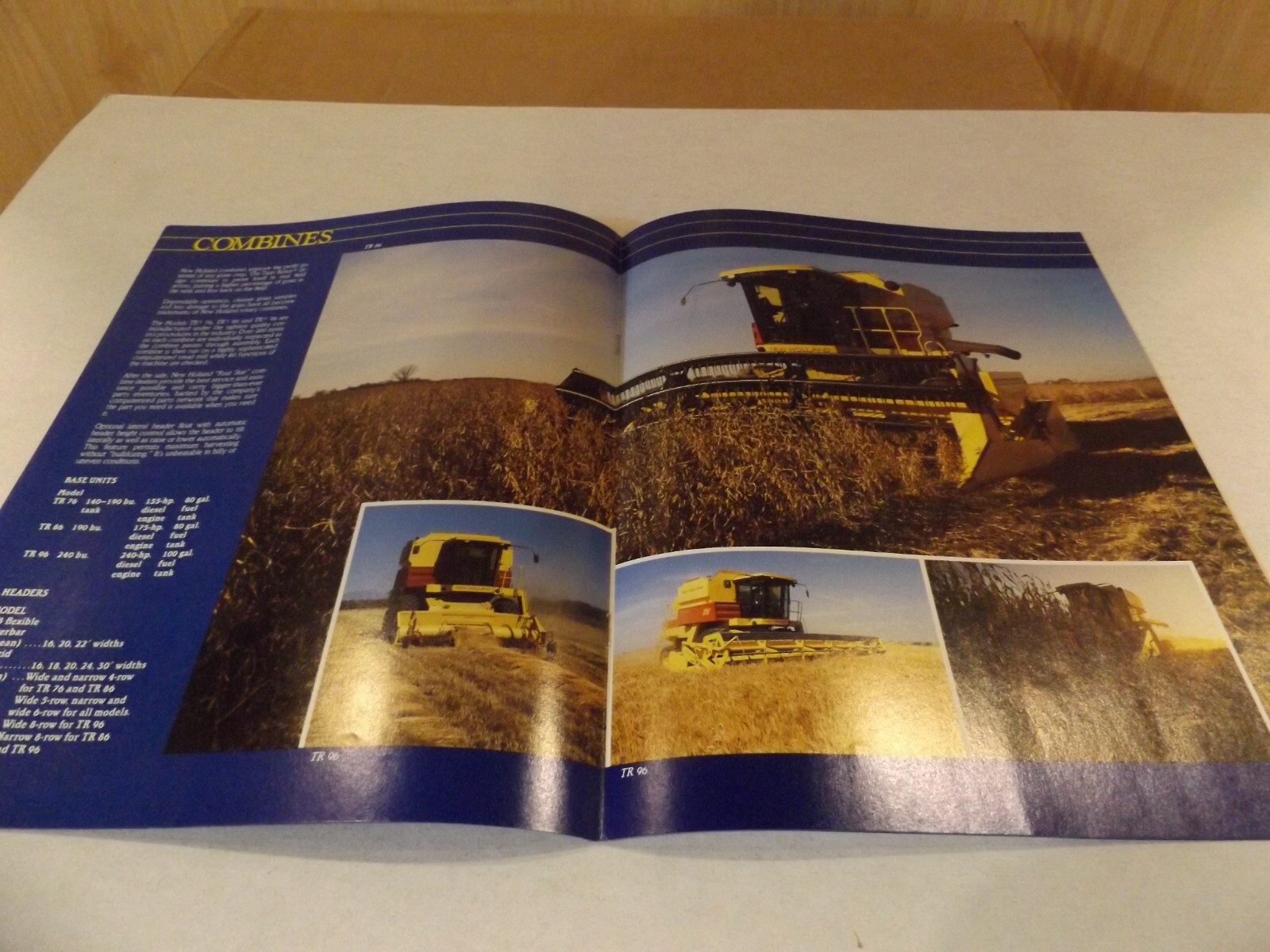 SPERRY NEW HOLLAND NEWS EQUIPMENT BUYER’S GUIDE 1986, LIT # 6175164