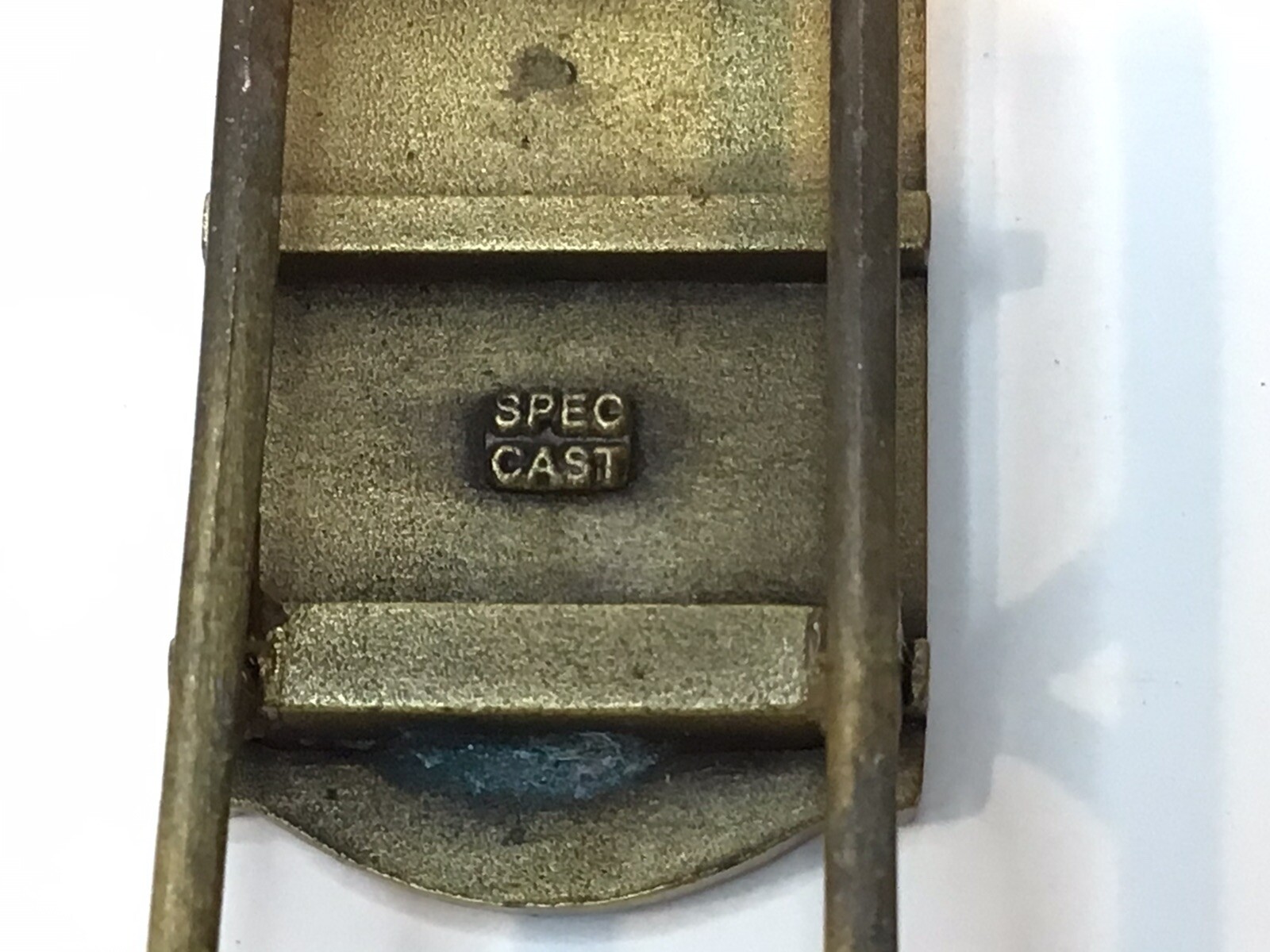 1997 New Holland HOLIDAY PEWTER SLED SpecCast USA Seasons Greetings Advertise