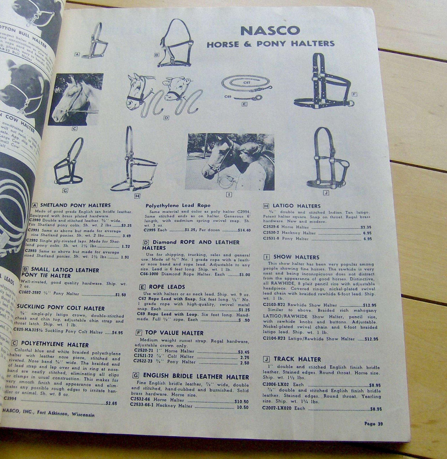 vintage HUGE 1966 NASCO FARM CATALOG agriculture LIVESTOCK EQUIPMENT farming old