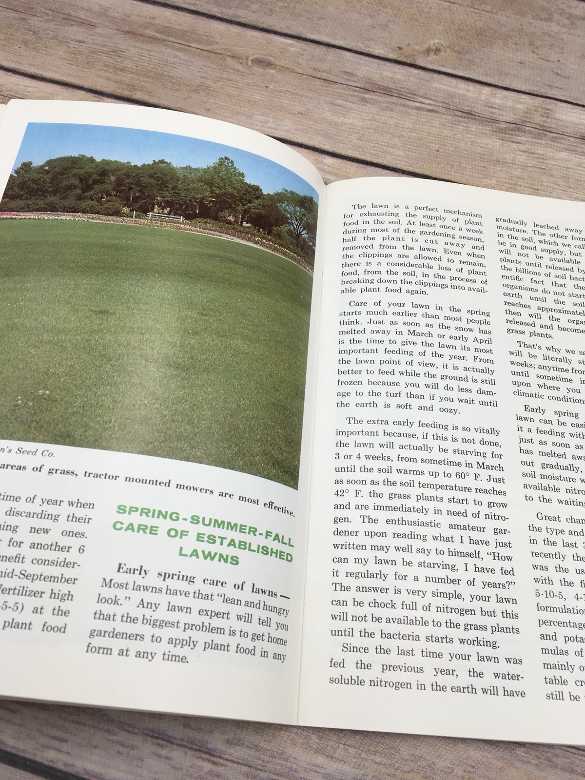 Vintage 1965 Better Lawns Pamphlet Booklet Sold Bolens Authorized Dealers
