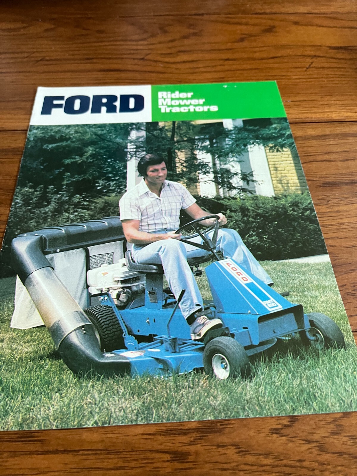 Ford Rider Mower TRactors Brochure FCCA