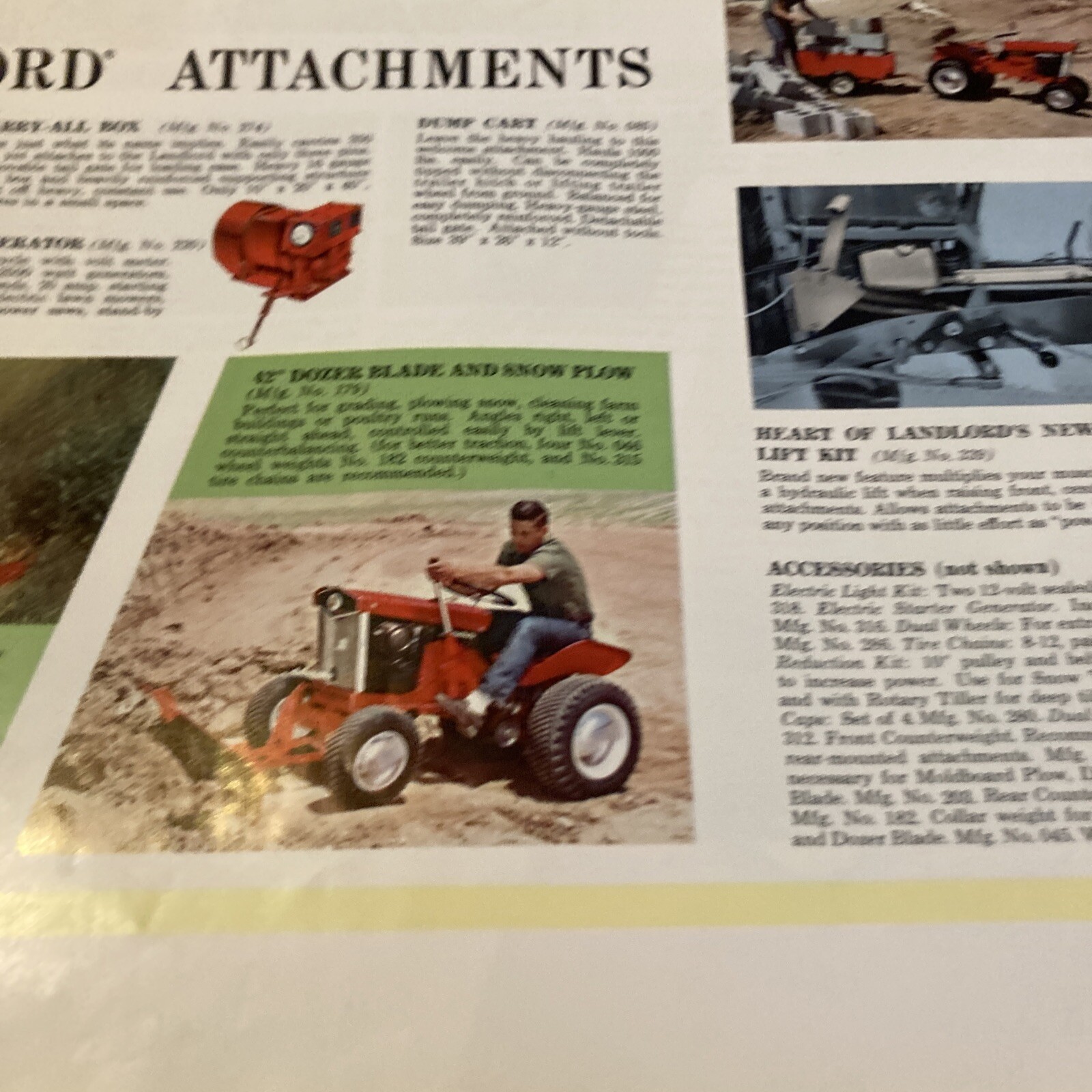 Simplicity Color 1966 Brochure …. Live The Life Of Simplicity Lawn Tractors