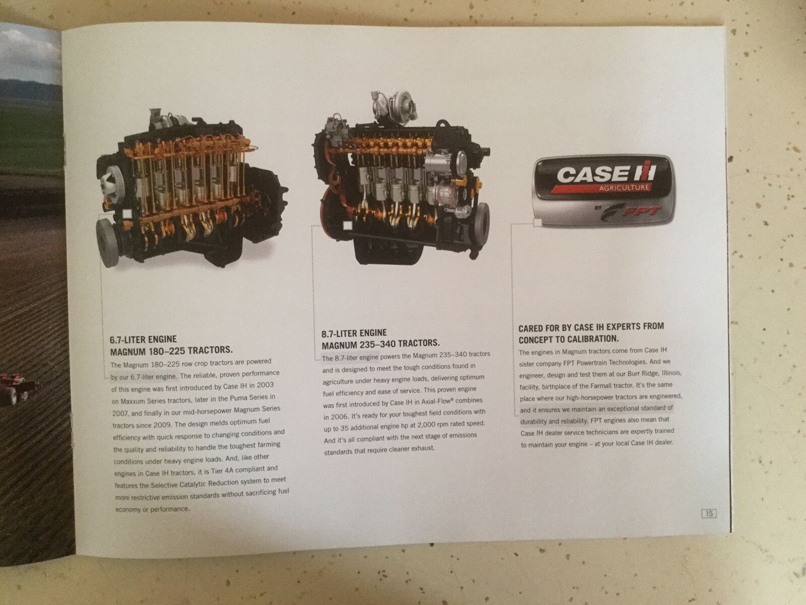 CASE IH MAGNUM SERIES TRACTORS 28 PAGES 2011 Sales Brochure