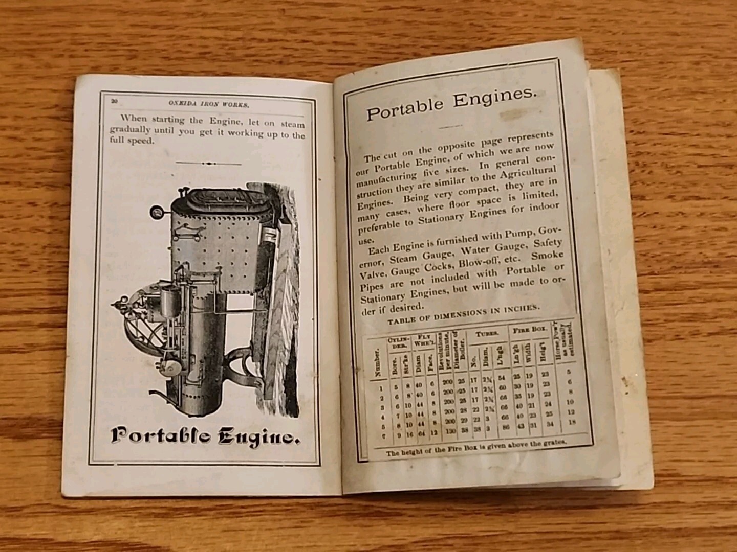 Oneida NY Iron Works Steam Engines Portable Stationery Agricultural