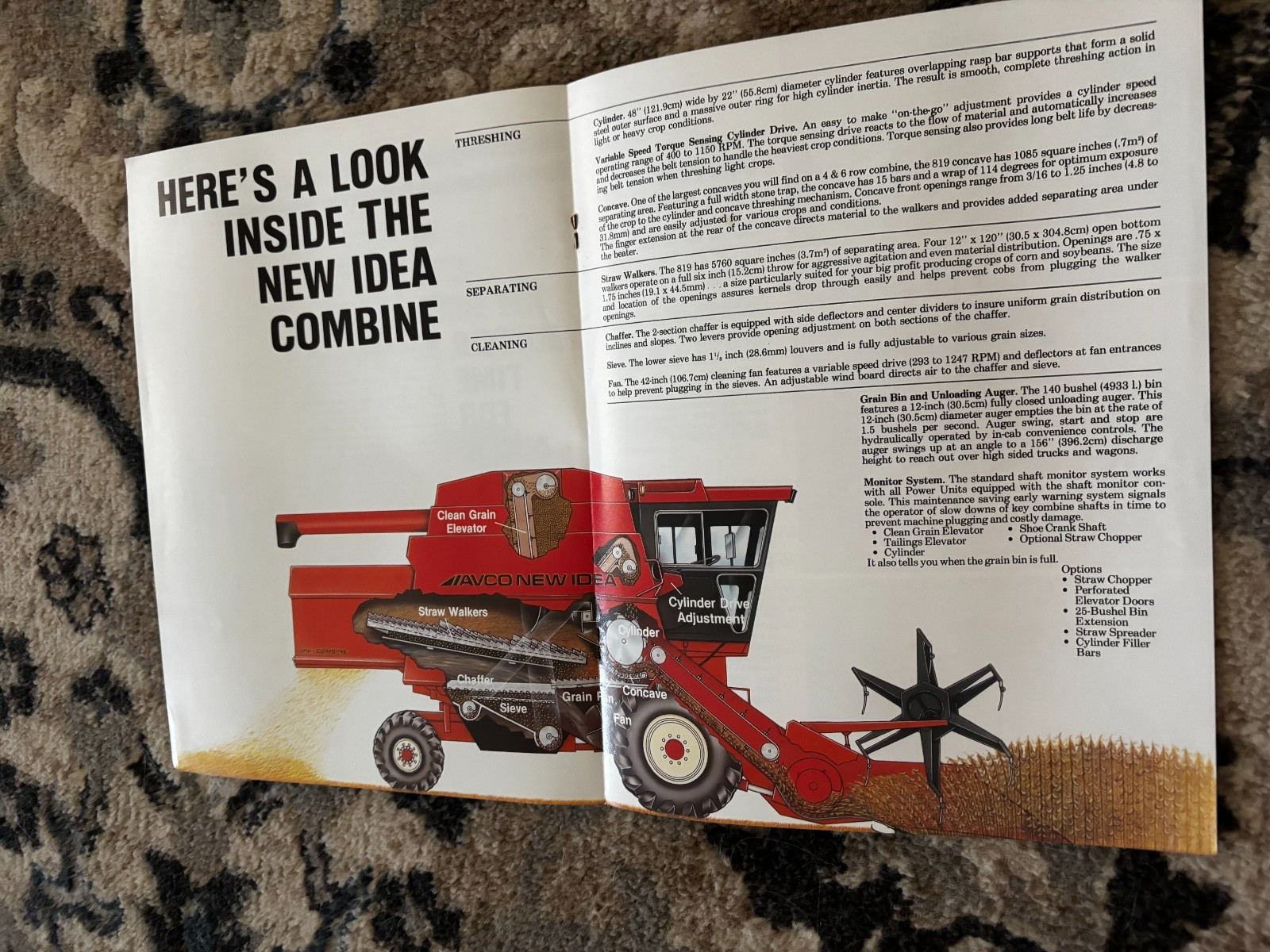 New Idea Combine For 1984 Brochure DCPA26