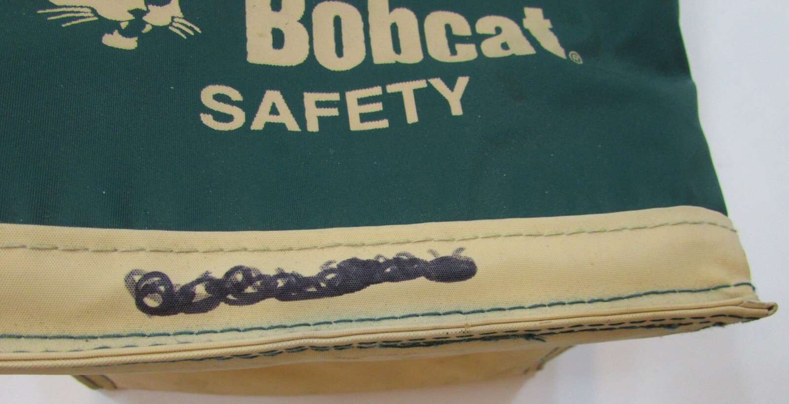 Vintage Bobcat Skidster Skid Loader Safety Insulated Nylon Lunch Bag FREE S/H