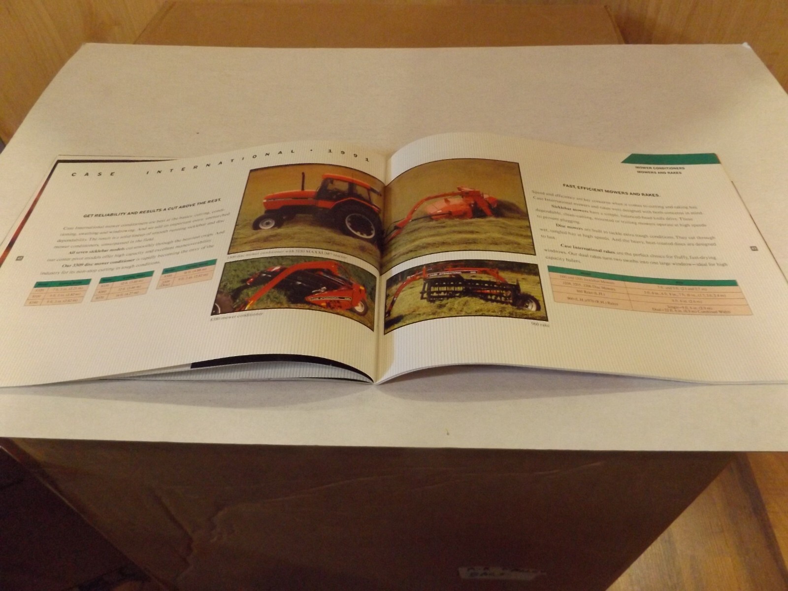 1991 CASE-IH FARM EQUIPMENT BUYER’S GUIDE , LIT # AD-60099G