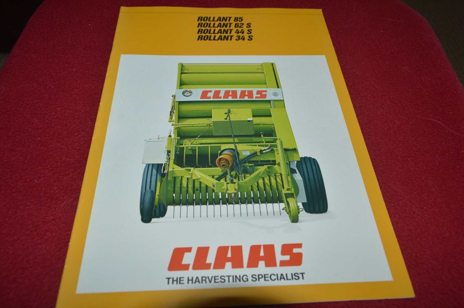 Claas 85 62S 44S 34S Rollant Round Baler Brochure FCCA
